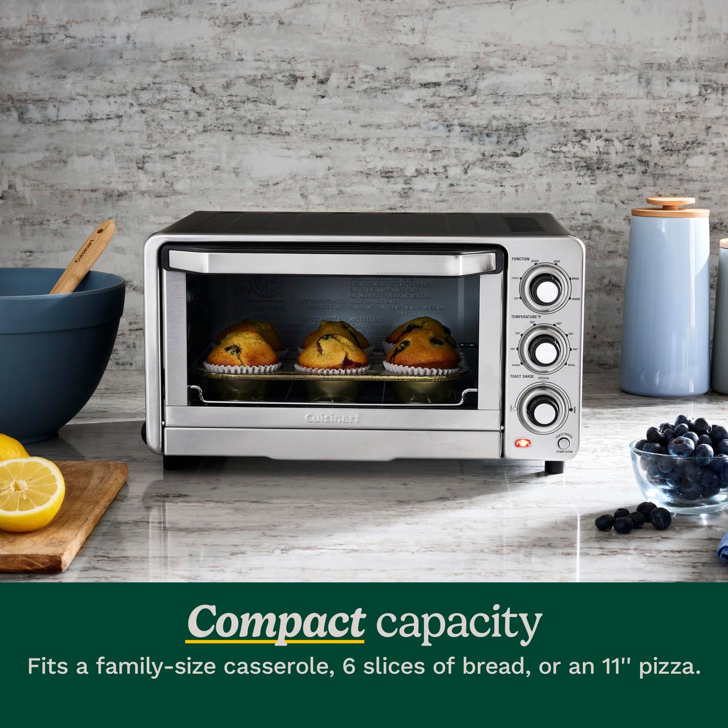 Cuisinart TOB-40 Custom Classic Horno tostador