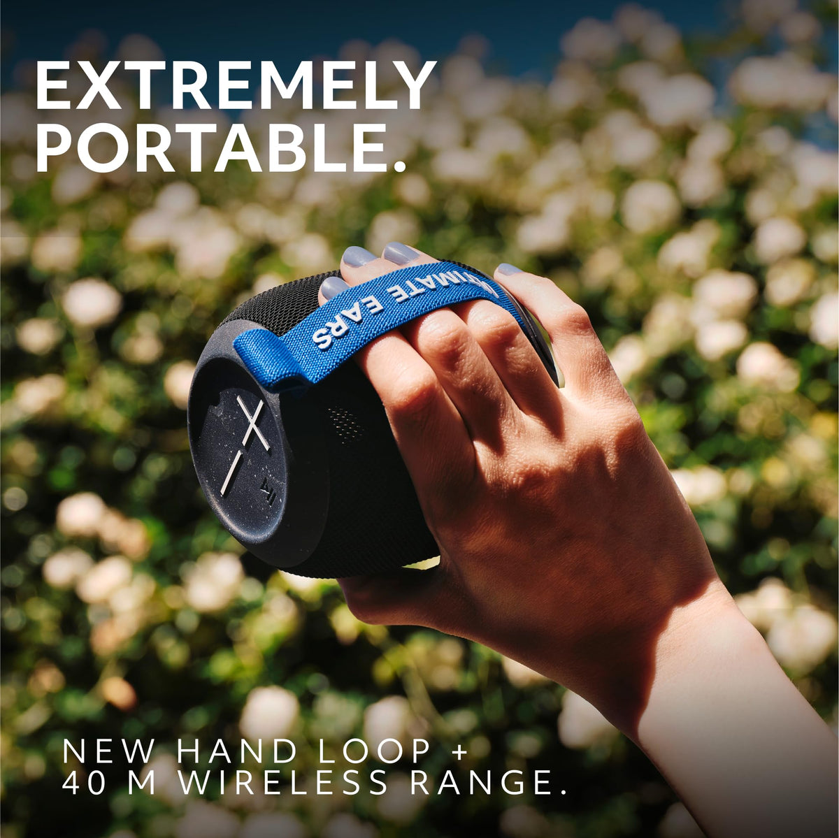 Altavoz Bluetooth Portátil Ultimate Ears WONDERBOOM Negro Impermeable y Flotante