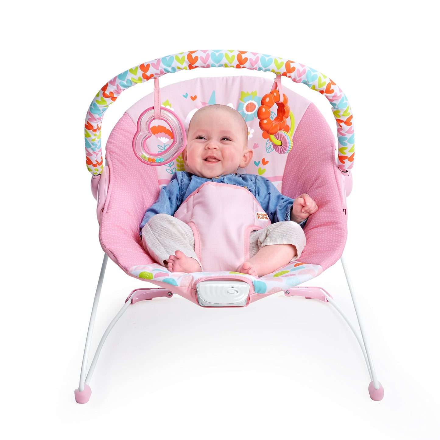 Bright Starts Fanciful Fantasy Vibrating Bouncer with Toy bar