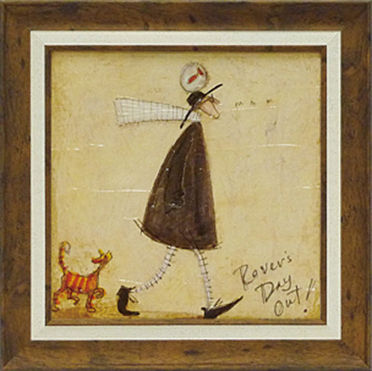 yu-pawa- Sam Toft samutohuto - Tratamiento de gel con marco de arte vagabundeado Personas en el día de fiesta - 06503