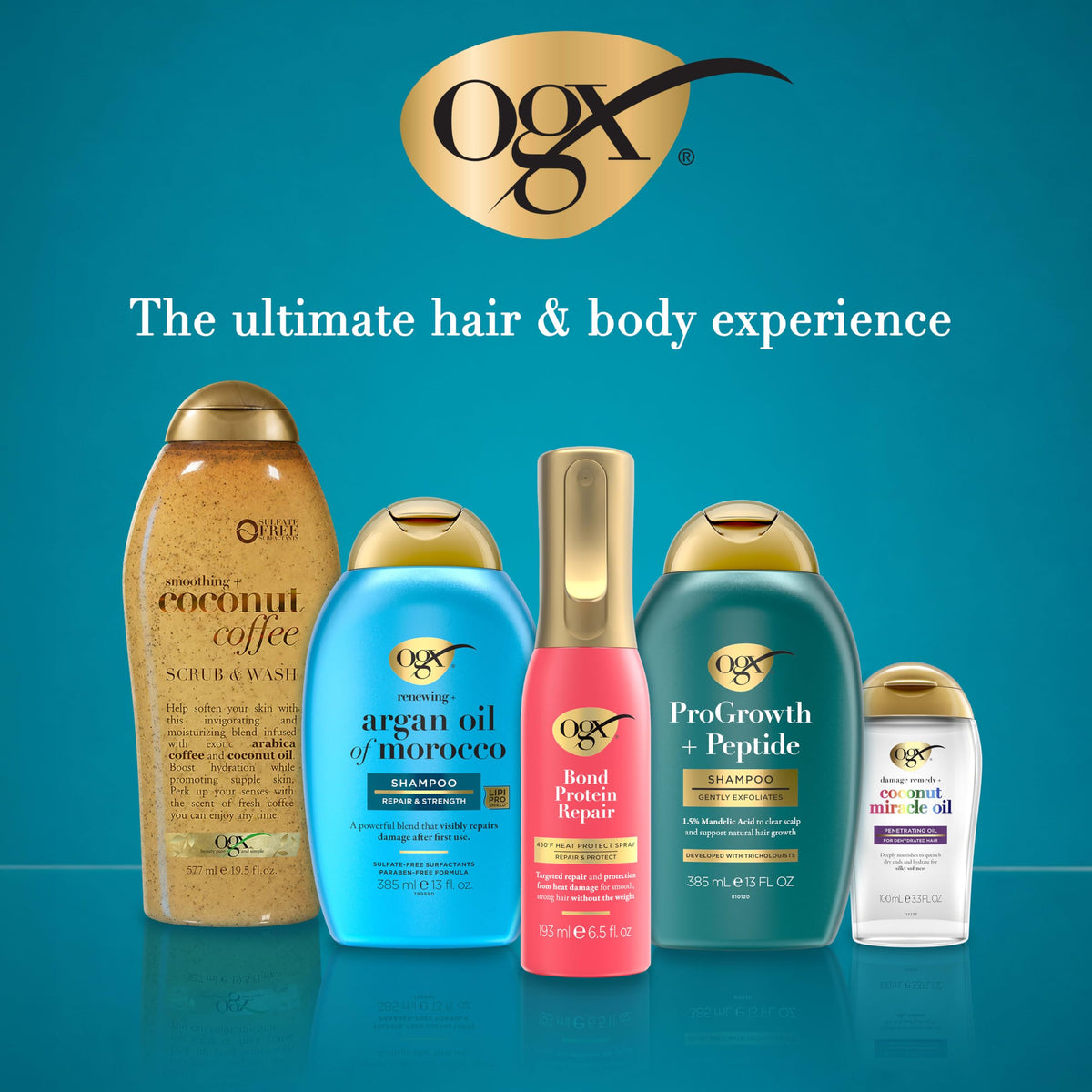 OGX, Body Wash Extra Hidratante de Aceite de Argán de Marruecos, 577 ml