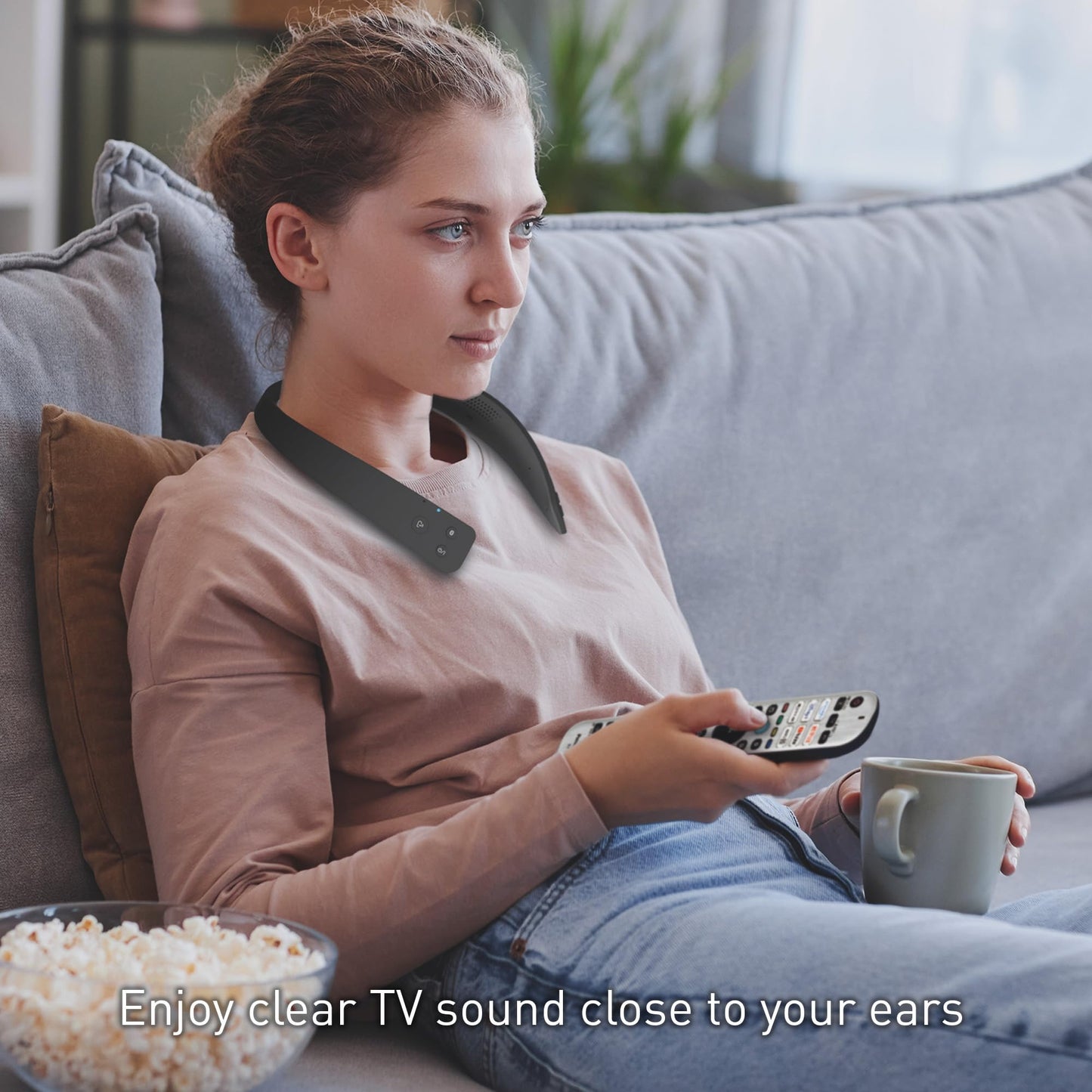 Panasonic Sistema de Altavoces inalámbricos para Cuello