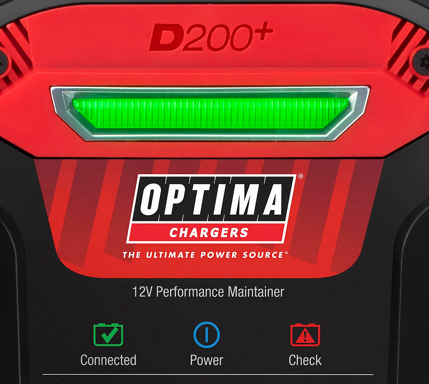 OPTIMA D200+ Mantenedor y Cargador de batería de Litio para baterías de Arranque de 12 voltios, Incluyendo Litio, AGM, de electrolito líquido y Deportes de Motor
