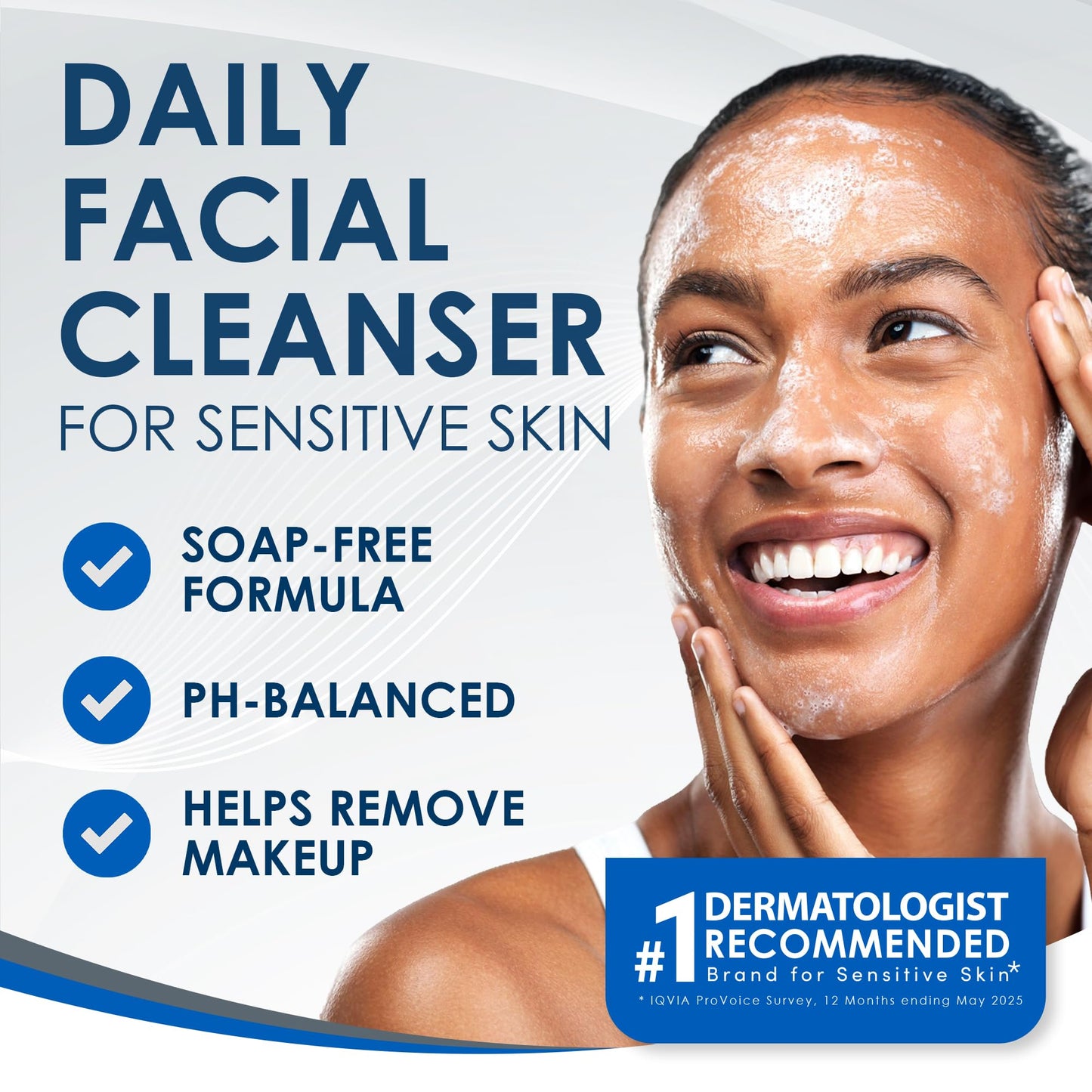 Gentle Facial Cleanser - 2.5 fl oz - Formulated Without Common Irritants for Those with Sensitive Skin