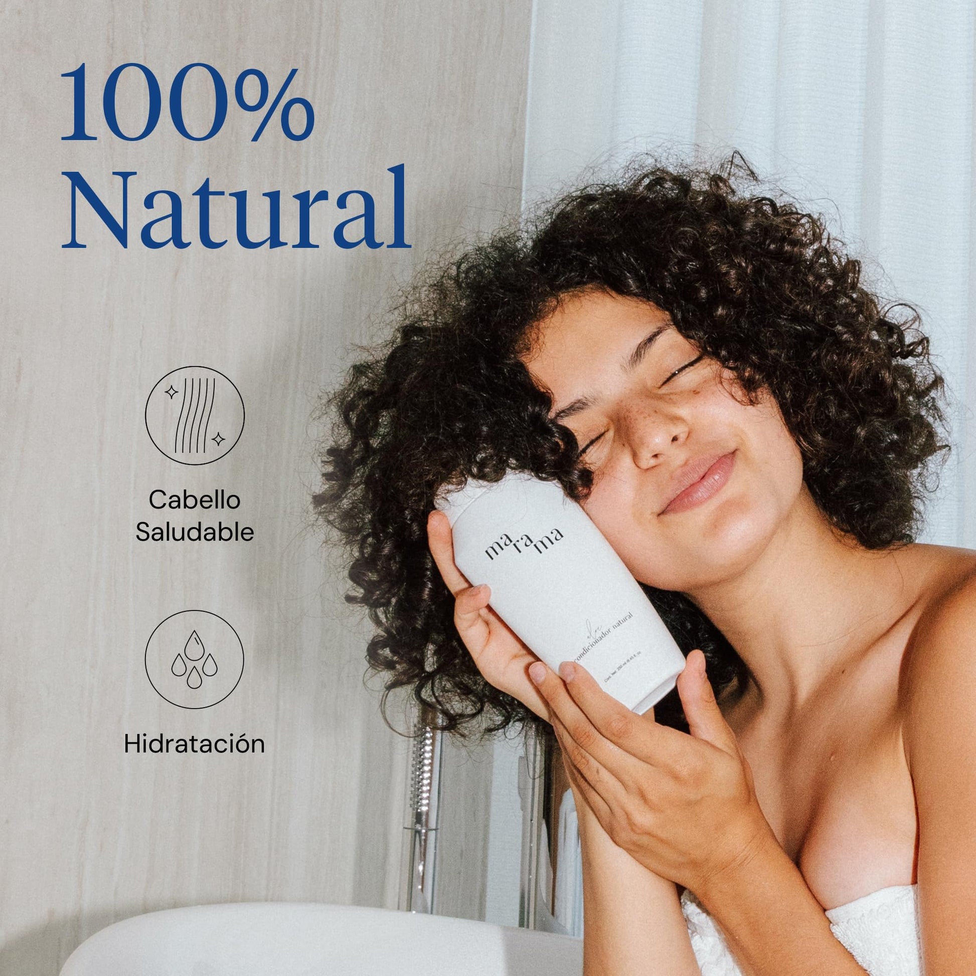 MARAMA | Kit Aloe | Shampoo sin Parabenos + Acondicionador sin Parabenos | Tratamiento para Cabello Maltratado - Aloe Vera | Anti Frizz Cabello | Vegano - Cruelty-Free