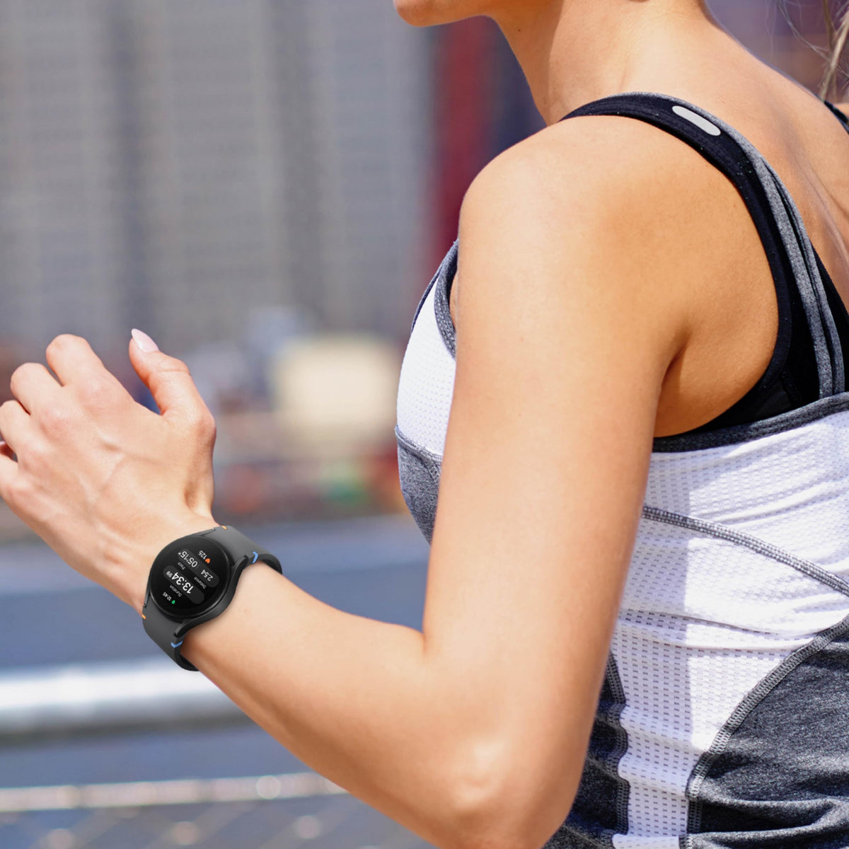 Smartwatch Samsung Galaxy Watch 40 mm LTE Negro con Sensor BIA y Seguimiento de Fitness