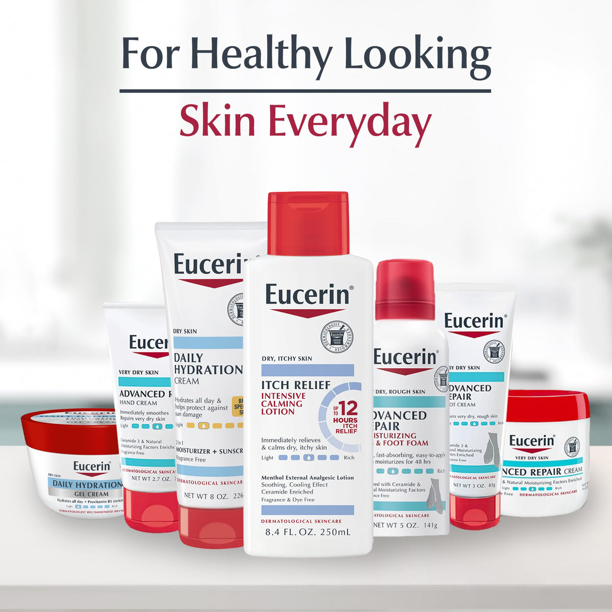 Eucerin Skin Calming Body Lotion for Unisex Body Lotion 16.9 oz