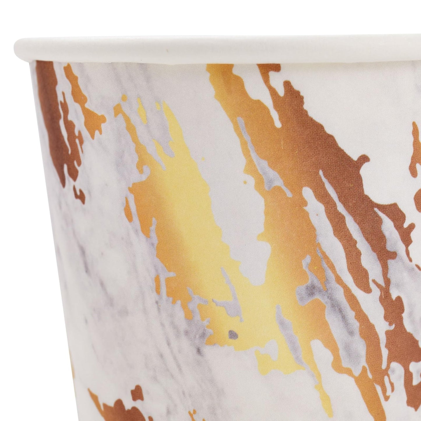 Tazas Desechables Sparkle and Bash Mármol Versátiles 4 oz