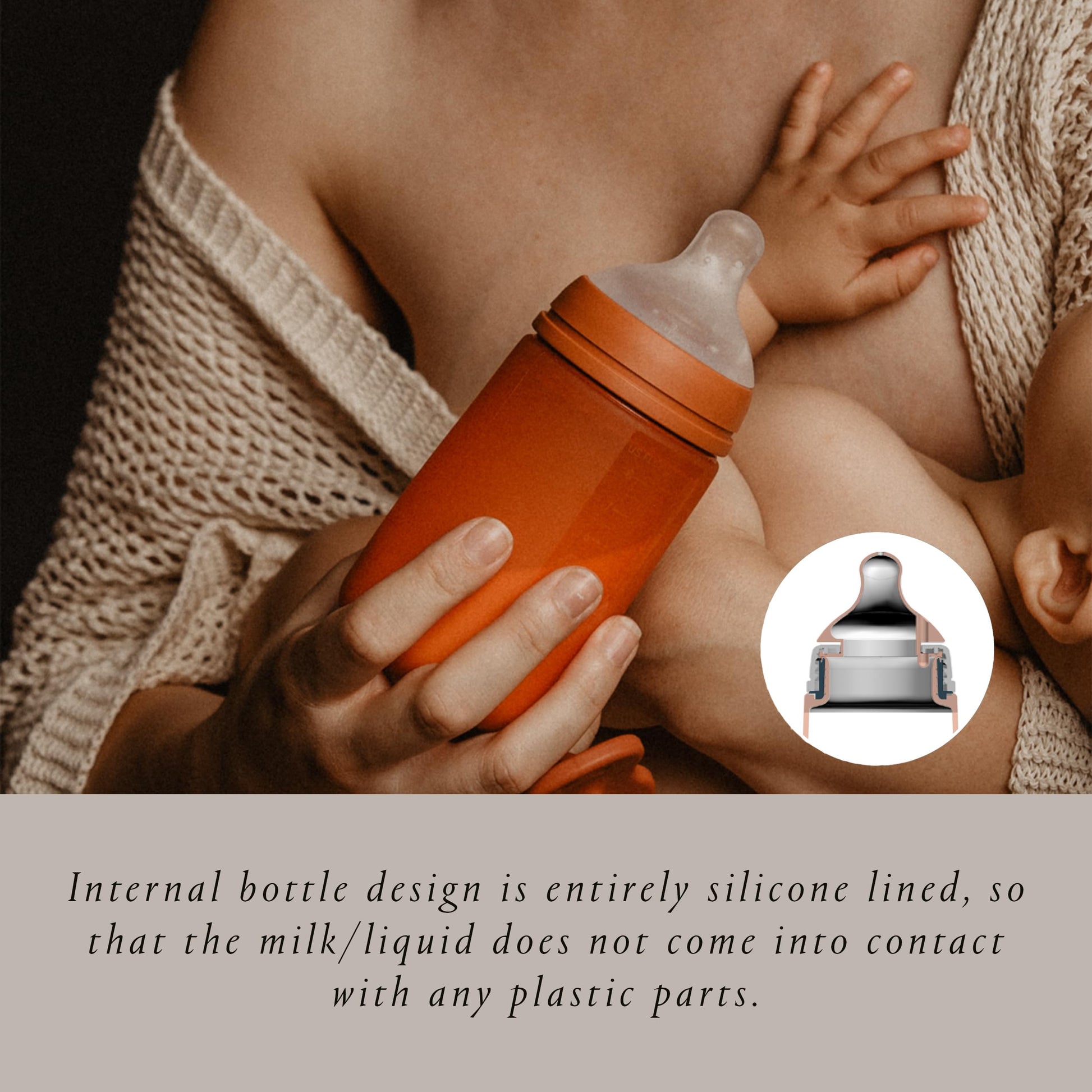 Biberón Anticólicos Suavinex Nude 8Oz