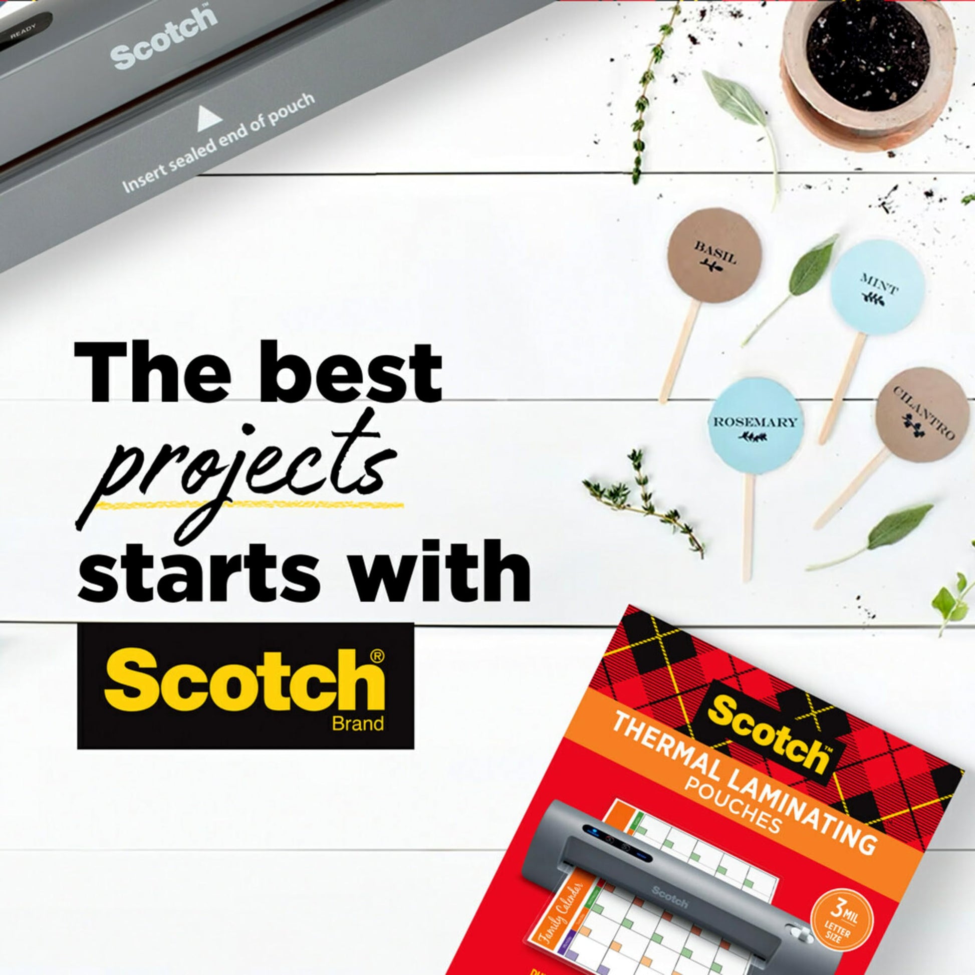 Laminadora Térmica Scotch 2 Rodillos