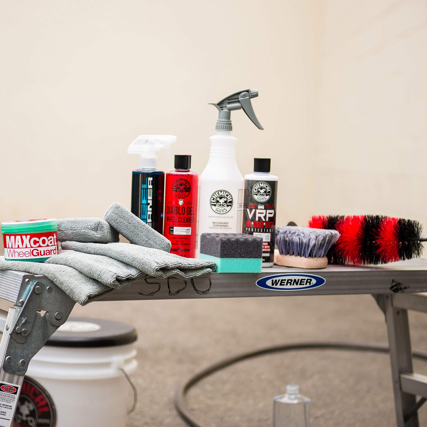 Chemical Guys Kit Completo de Ruedas, Llantas y neumáticos Best (10 artículos)