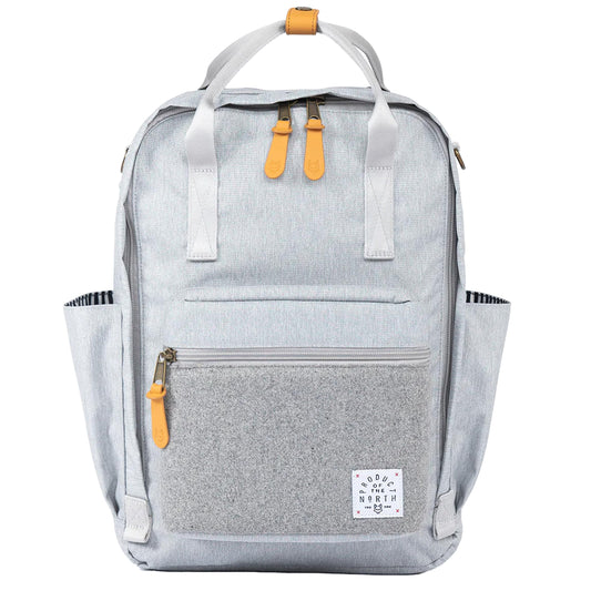 Mochila Sostenible para Pañales Product of the North Gris jaspeado Bolsa Elkin para Niños