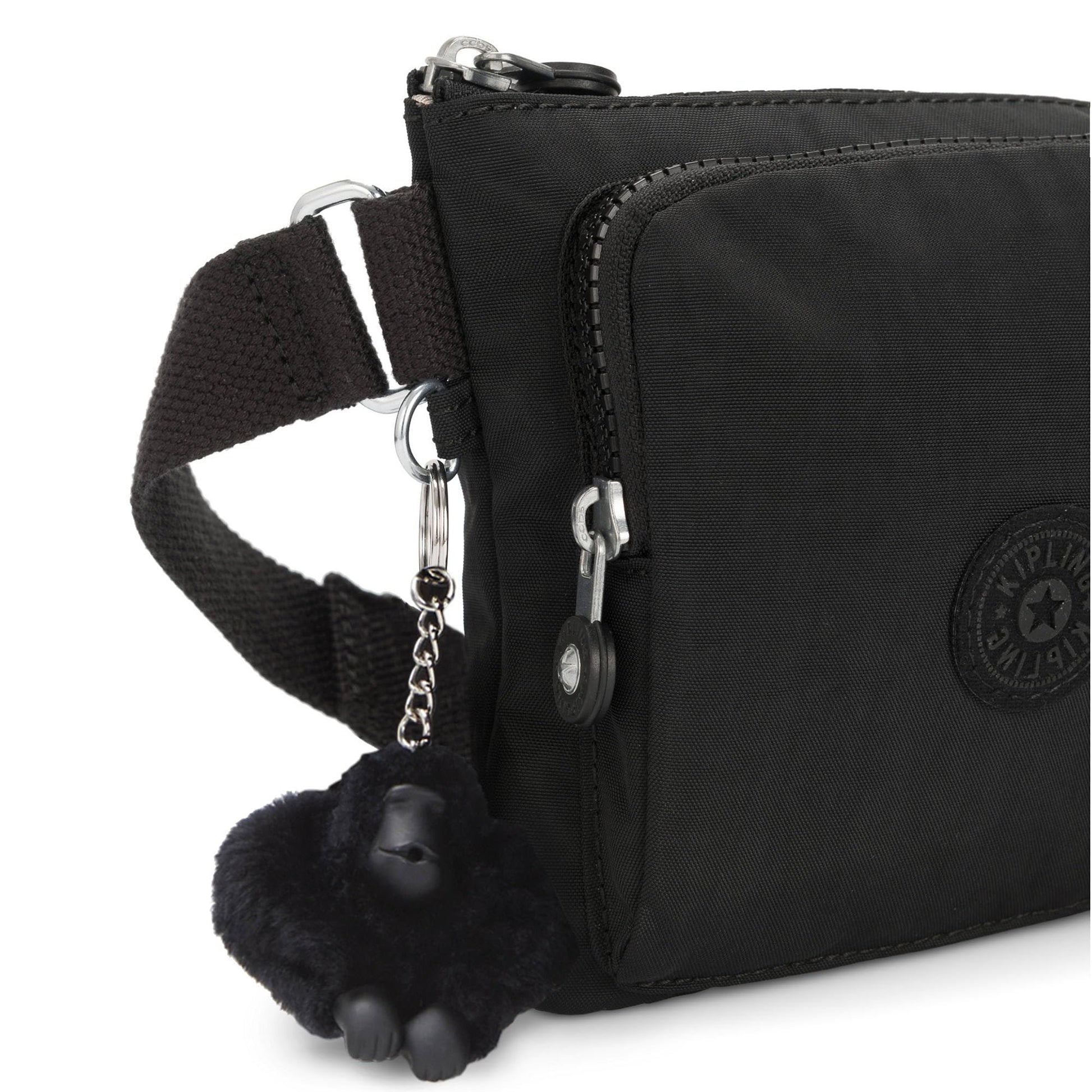 Kipling Presto Up - Cintura para mujer, Negro (Black Noir), 11"L x 6.5"H x 1.25"D, Presto Up Waist Pack