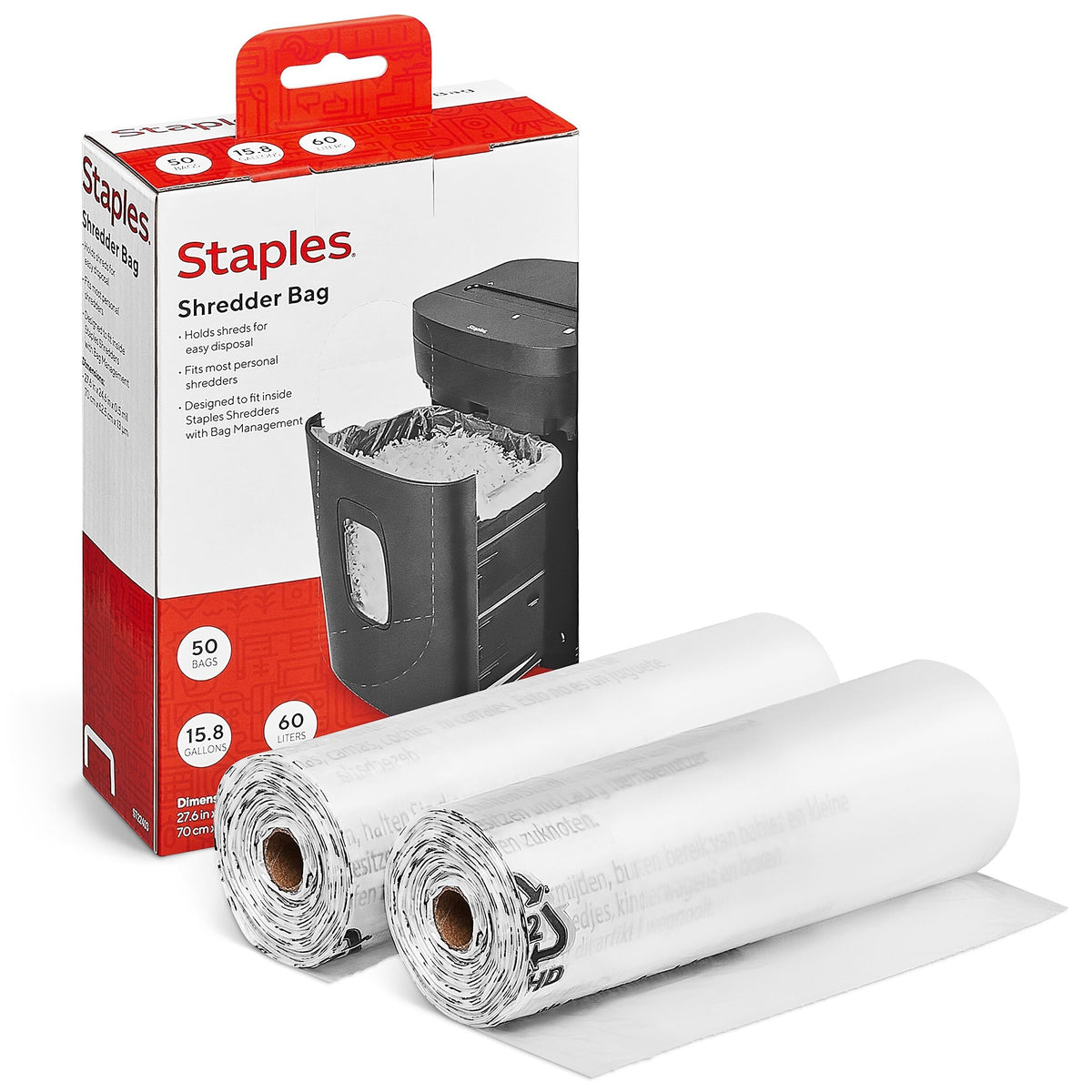 Bolsas Trituradoras Tru Red 424154 15.8 Gal 50 Unidades