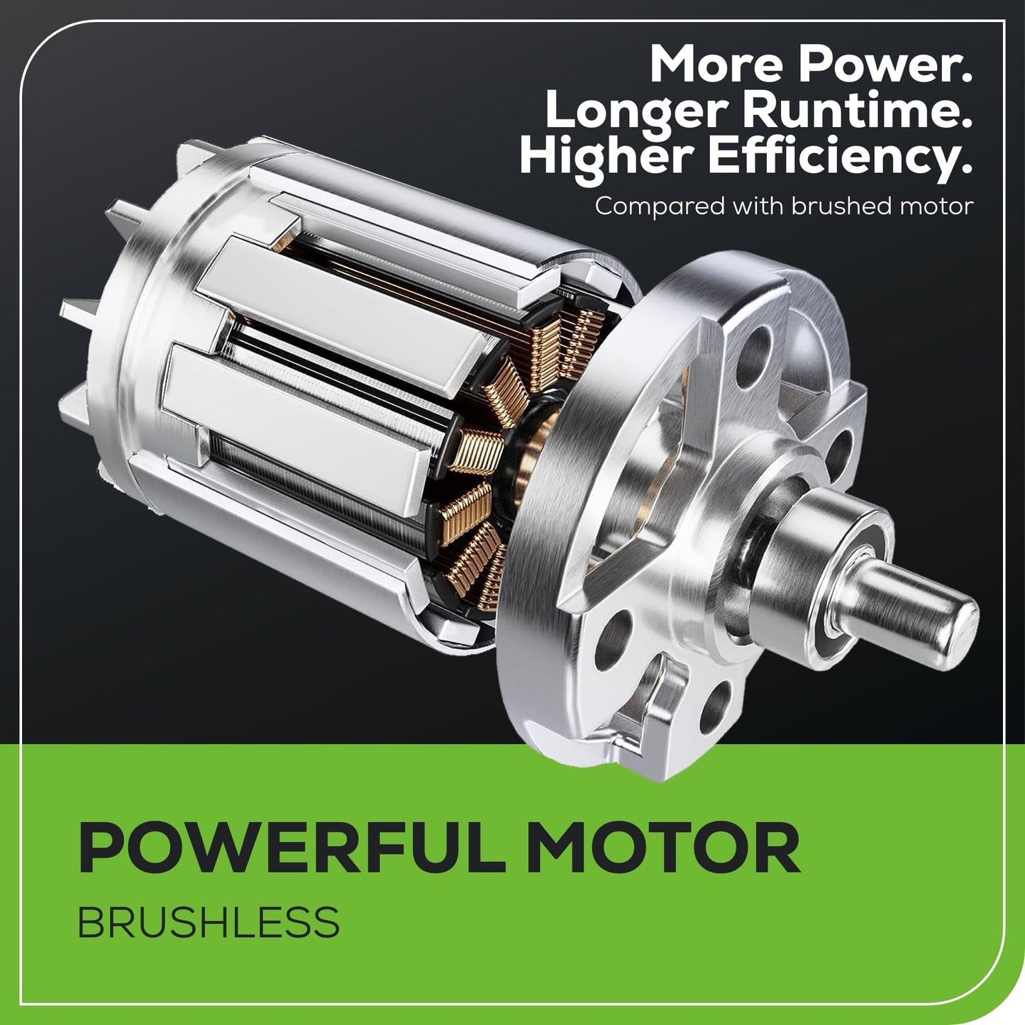 Greenworks Taladro giratorio inalámbrico SDS 1.2J de 24 V, taladro de martillo sin escobillas de 1 pulgada para hormigón, 2 modos y velocidad vairable, batería de 4 Ah y cargador incluido