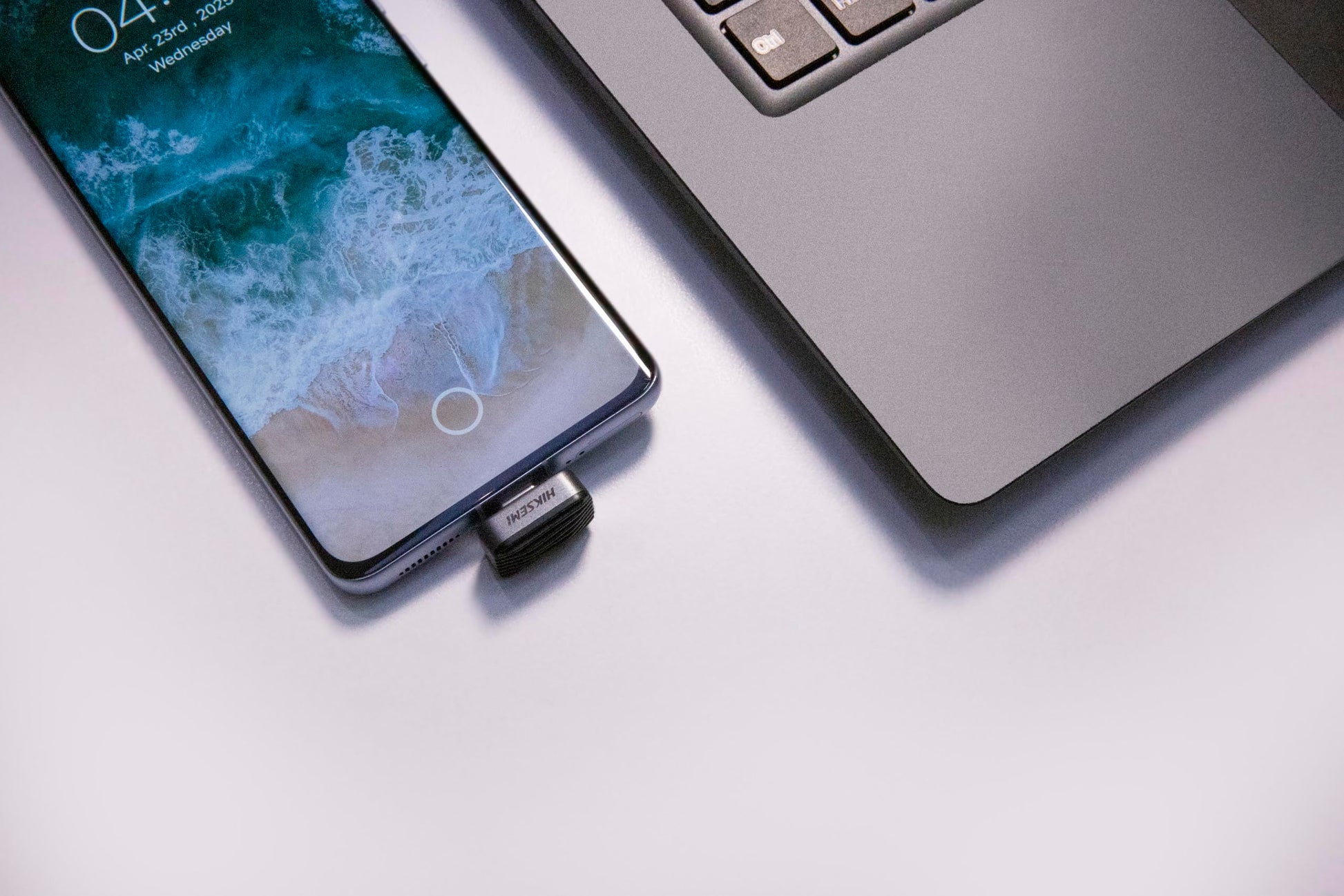 HIKSEMI Mini Memoria USB Tipo-C, 128GB, Unidad Flash de Estado Sólido USB 3.2, Lectura: 450MB/s, Escritura: 400MB/s, Funciona con Windows 11/10/8, macOS, Linux, Android, iOS/iPad OS, Videoconsola