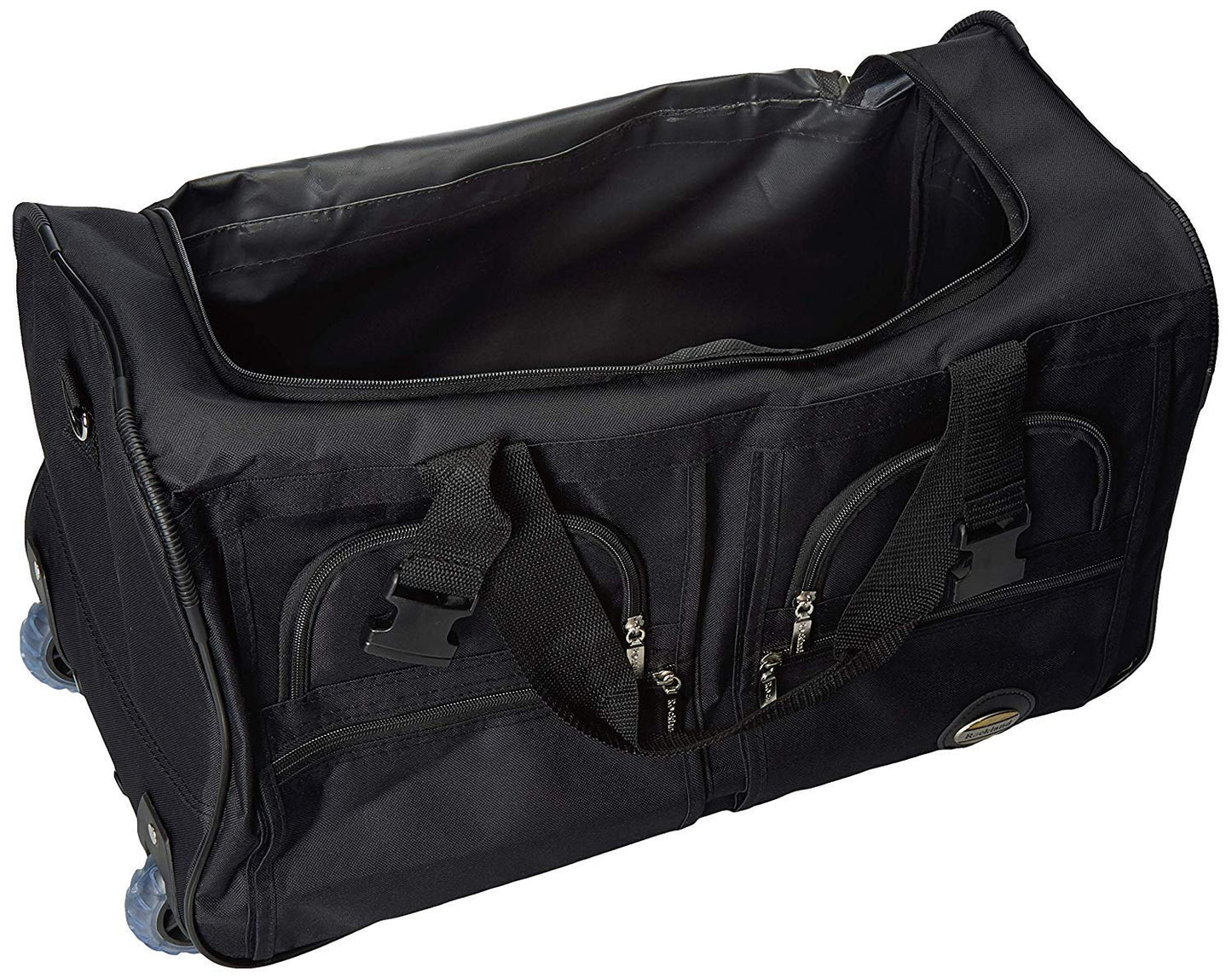 Bolsa de Lona con Ruedas Rockland Negro 7.62