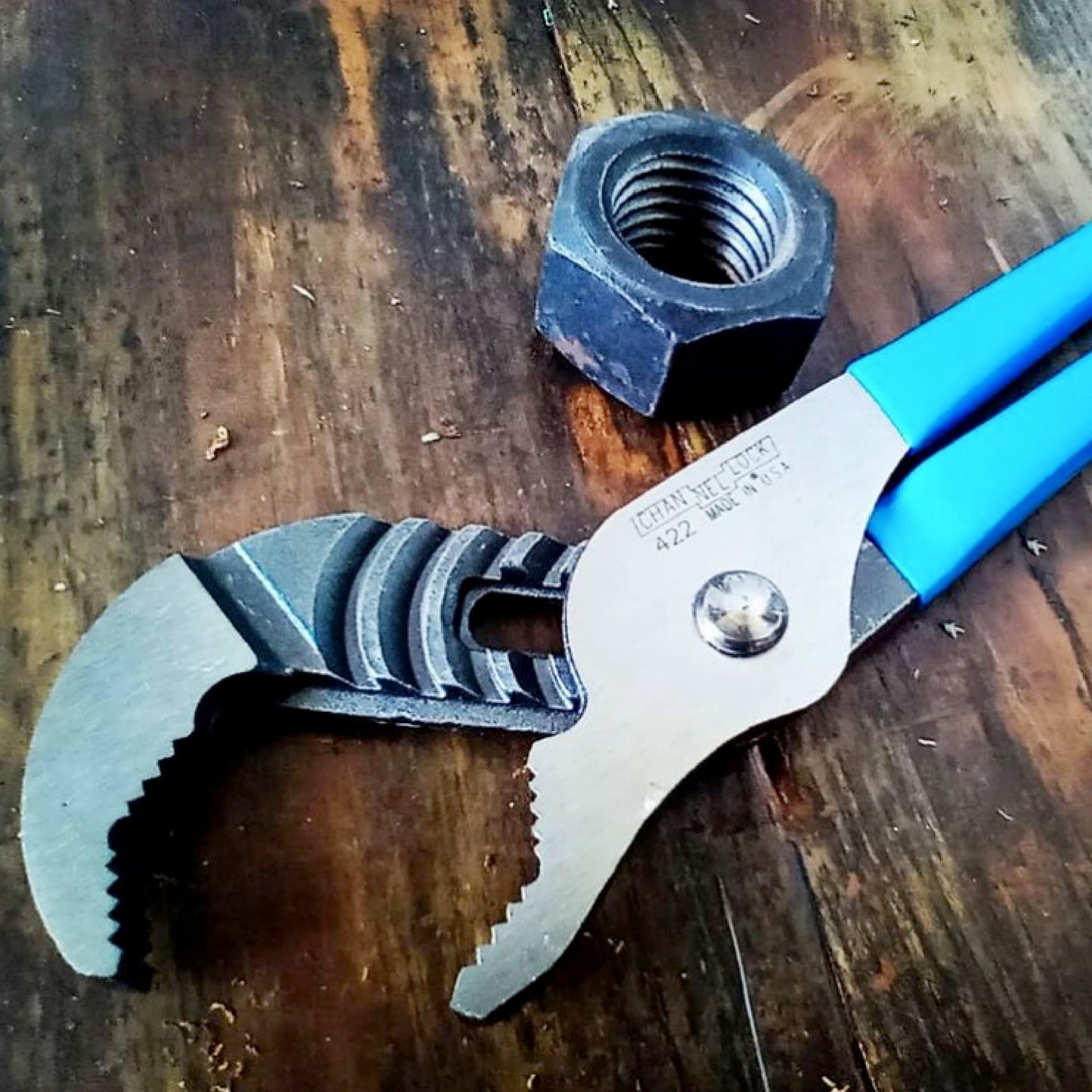 Channellock 422 Pinza de Extensión Mordaza En "V" de 9 1/2"
