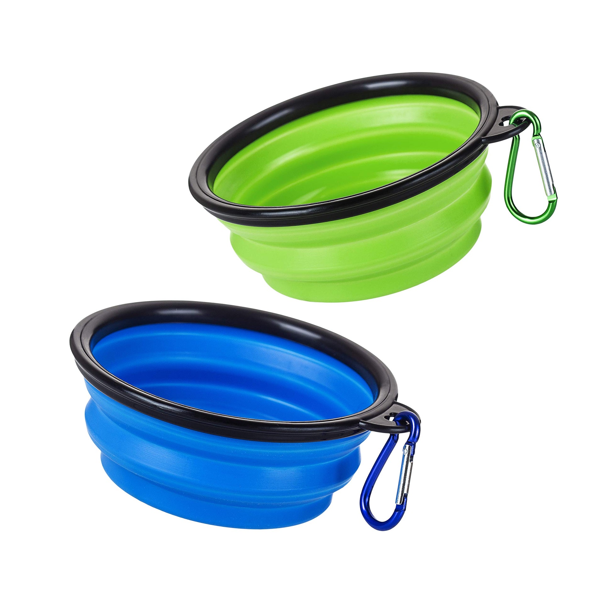 Platos para Perro Wolfi Plegables y Portátiles Grado Alimenticio Libre de BPA para Viajar