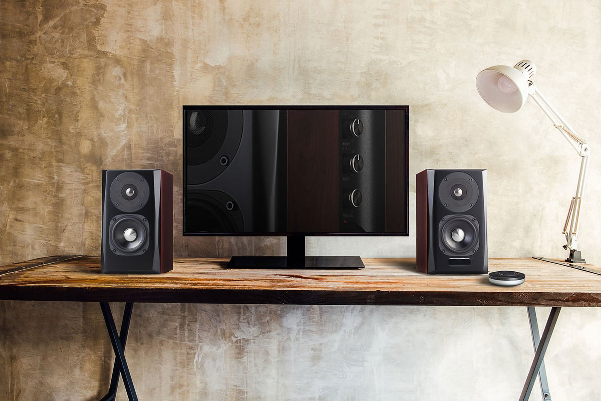 Altavoz y Subwoofer Edifier S350DB Negro Sistema 2.1 Bluetooth v4.1 Sonido aptX Inalámbrico para Ordenadores y Salas