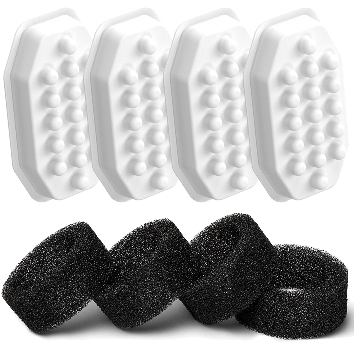 Filtros de Repuesto para Fuente de Agua Automática Rellaty para Mascotas 3.2L blancos