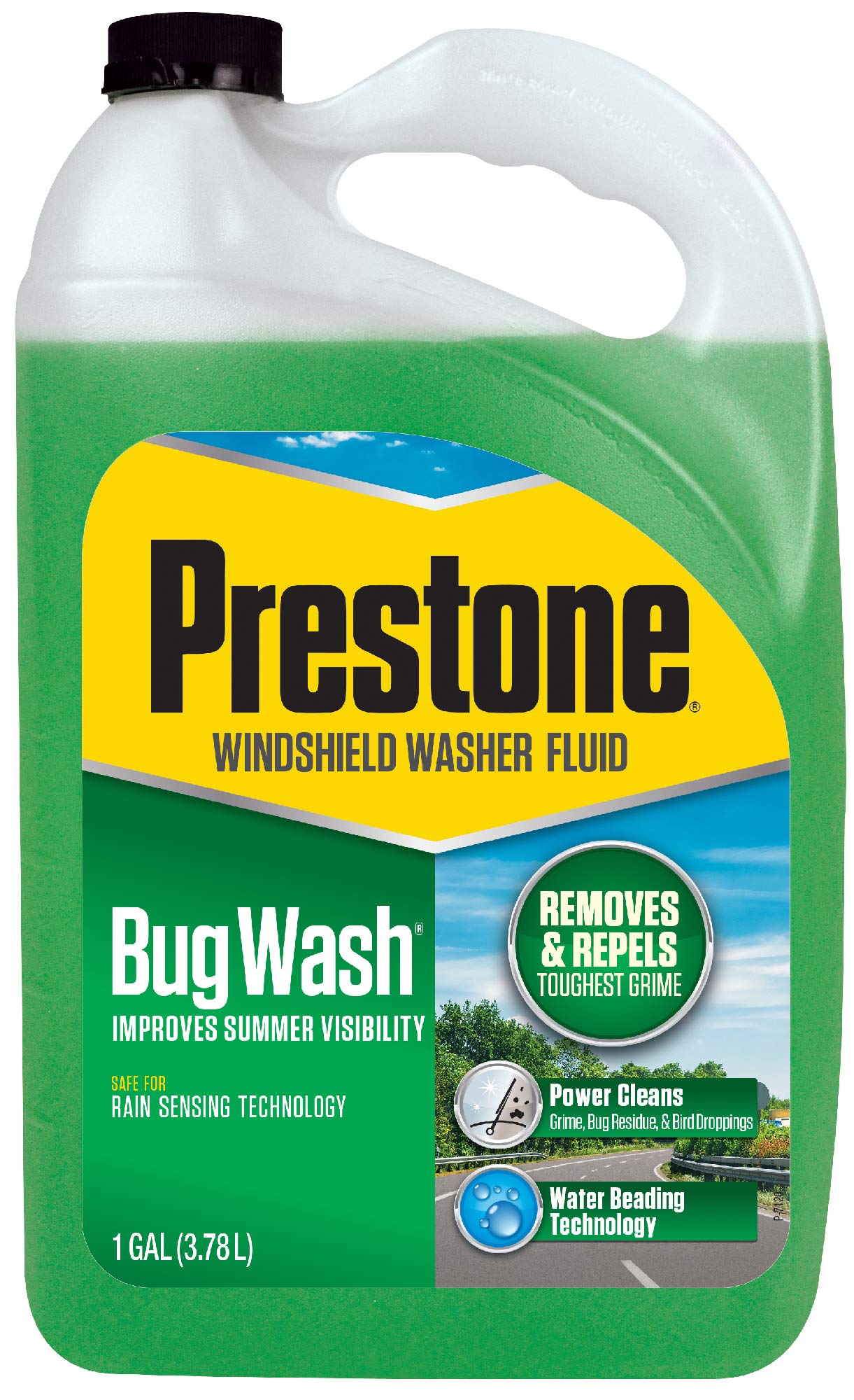 Líquido Limpiador de Parabrisas Prestone AS657 1 Galón Bug Wash