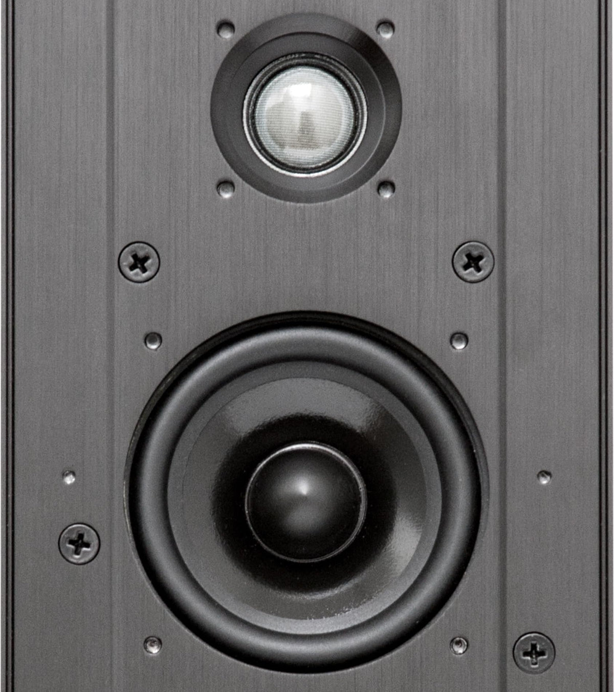 Altavoz LCR de Línea Earthquake Sound Aluminio Cepillado Negro Audio de Alta Resolución Individual