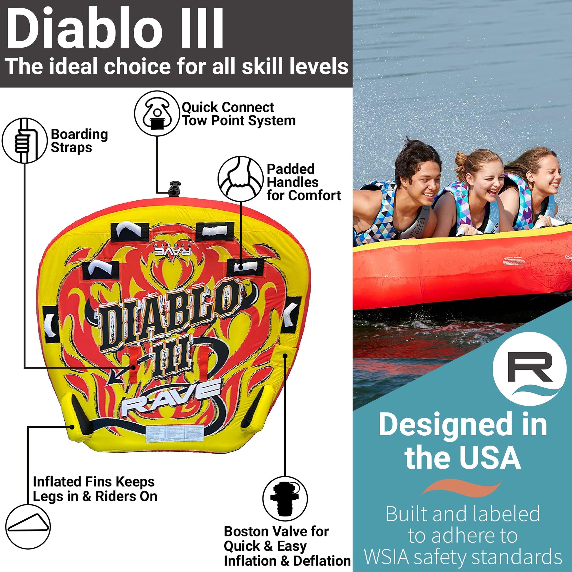 Towable RAVE Sports Diablo III