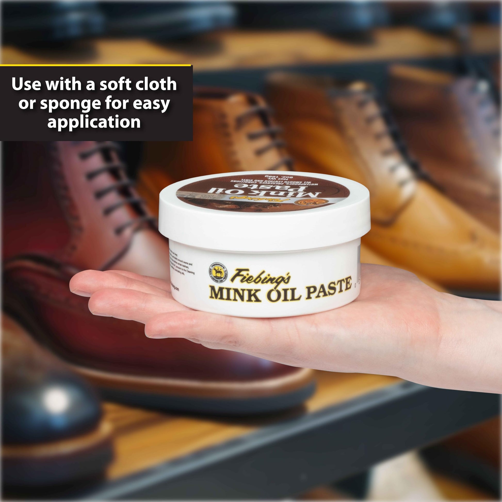 Fiebing's - Aceite de visón para botas de piel (2 unidades, 6 onzas cada uno) - Limpiador y acondicionador de piel - Impermeable, conserva, suaviza todas las manualidades de piel suave y vinilo, evita