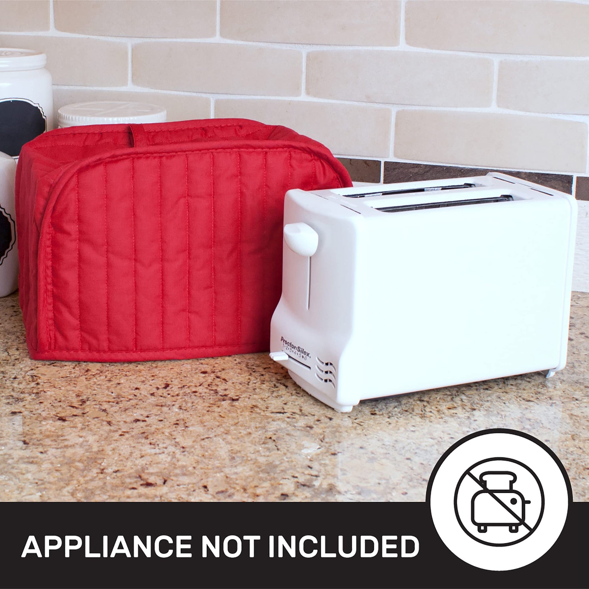 Ritz Protector acolchado para licuadora, Cobertor para tostador de 2 rebanadas, Paprika, 1