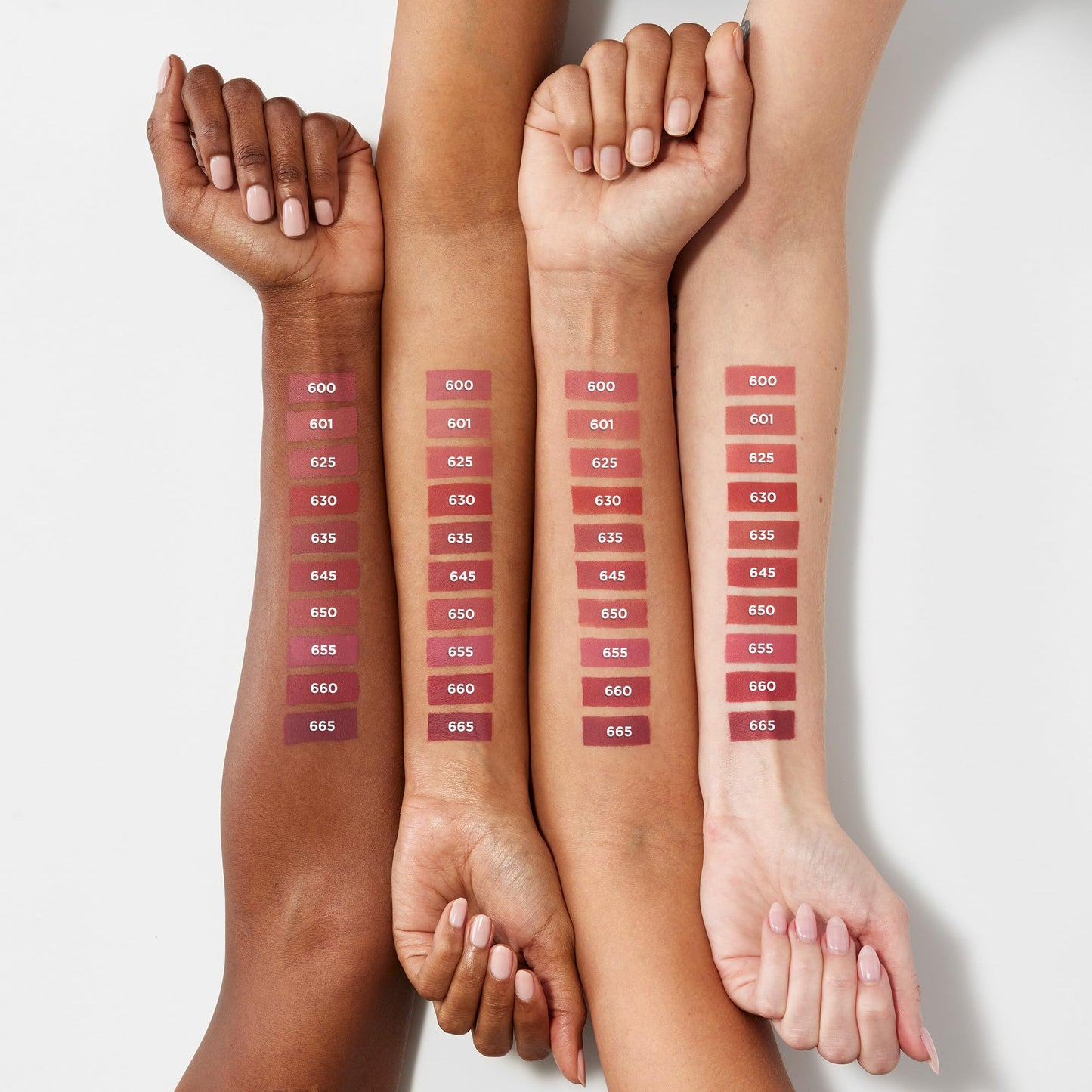 L'Oréal Paris, Infallible Matte Resistance Nudes, Labial Líquido Mate Larga Duración 16hr, Color Intenso con Ácido Hialurónico, Tono Rose Heat 630, 5ml