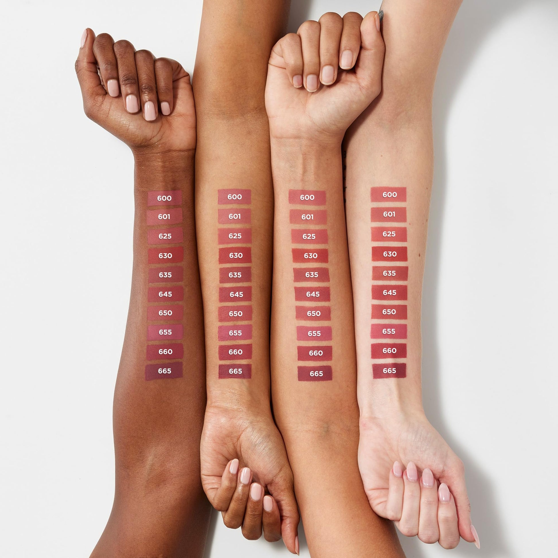 L'Oréal Paris, Infallible Matte Resistance Nudes, Labial Líquido Mate Larga Duración 16hr, Color Intenso con Ácido Hialurónico, Tono Rose Heat 630, 5ml