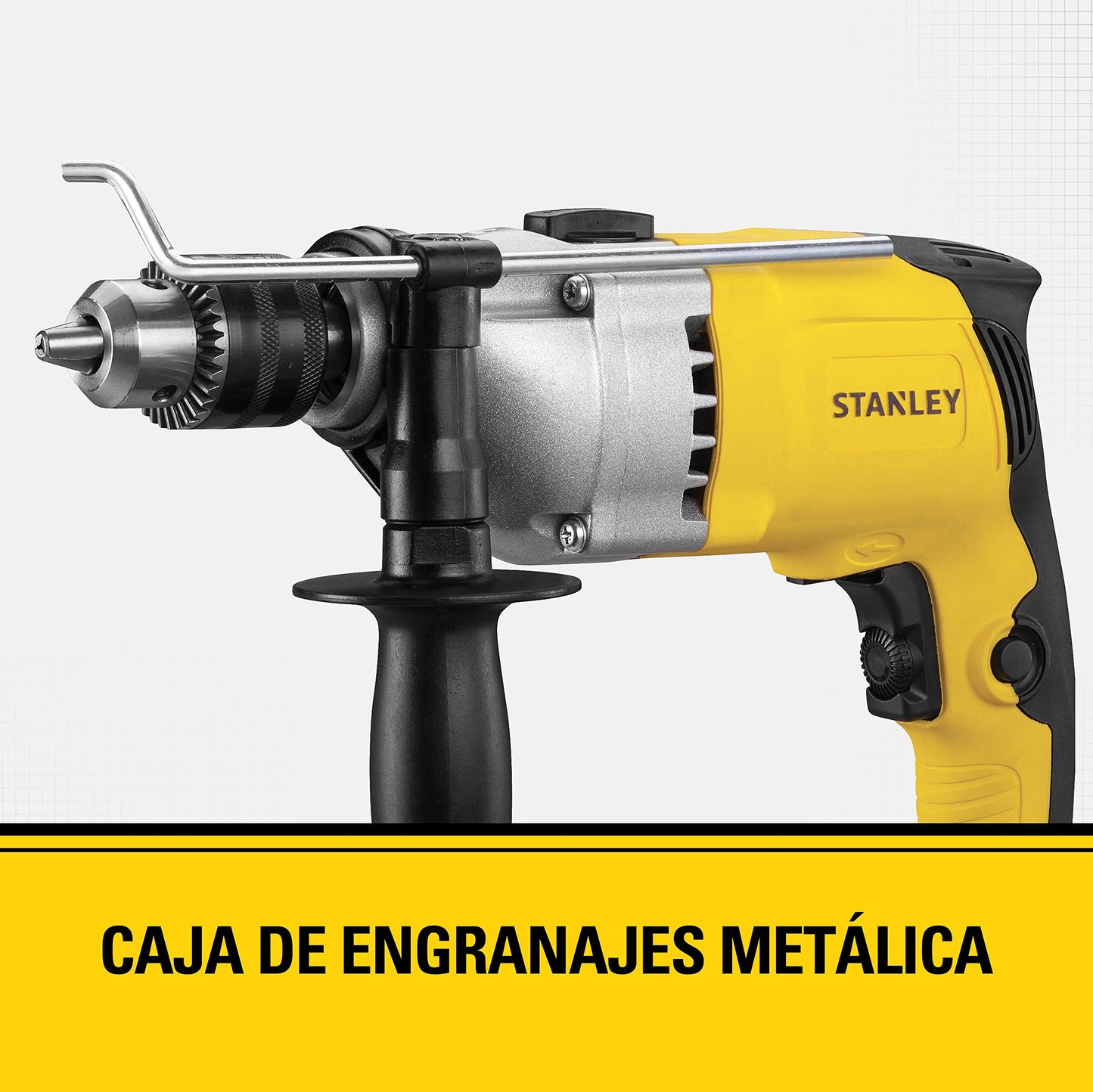 STANLEY Taladro Rotomartillo 1/2" (13mm), 800W, 220V, STDH8013
