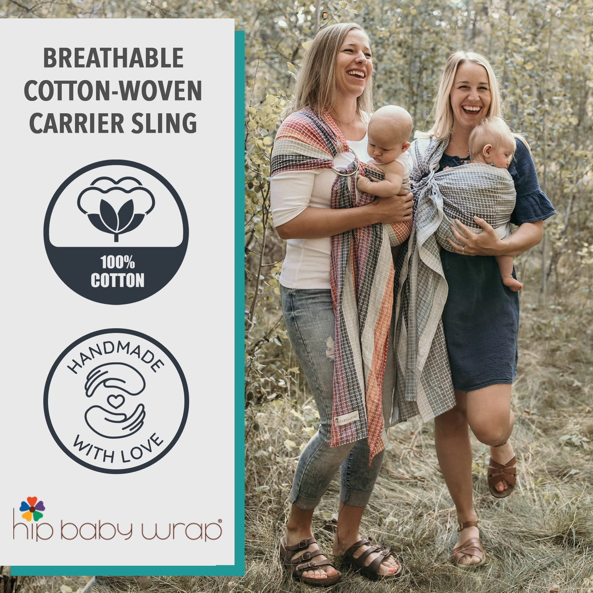 Envoltura de cadera para bebé – Portabebés para recién nacidos y niños pequeños – Envoltura de bebé de algodón suave para una cómoda ropa de bebé – Ideal para regalos de lactancia y ducha de bebé