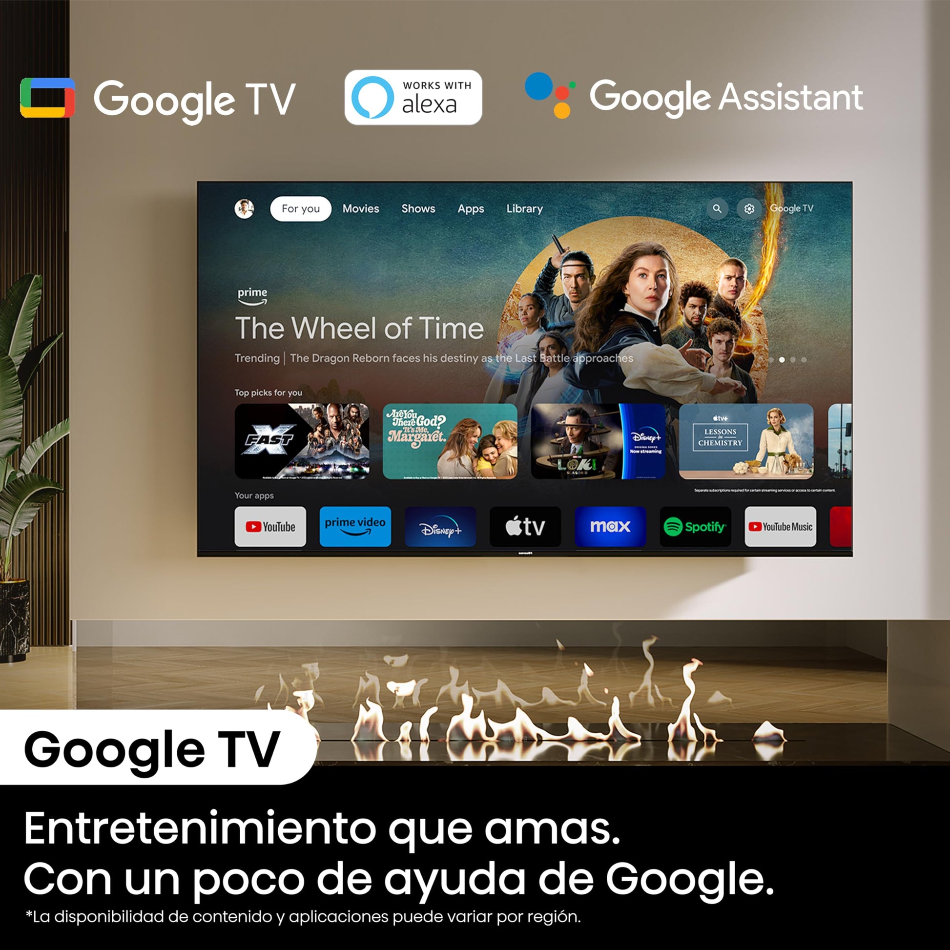 Hisense Television QD6N Pantalla 50 Pulgadas,QLED Smart Google TV UHD 4K,Control Remoto por Voz con Alexa,Dolby Vision Atmos, Modo de Juego Plus, Control de Voz,Compartir con TV
