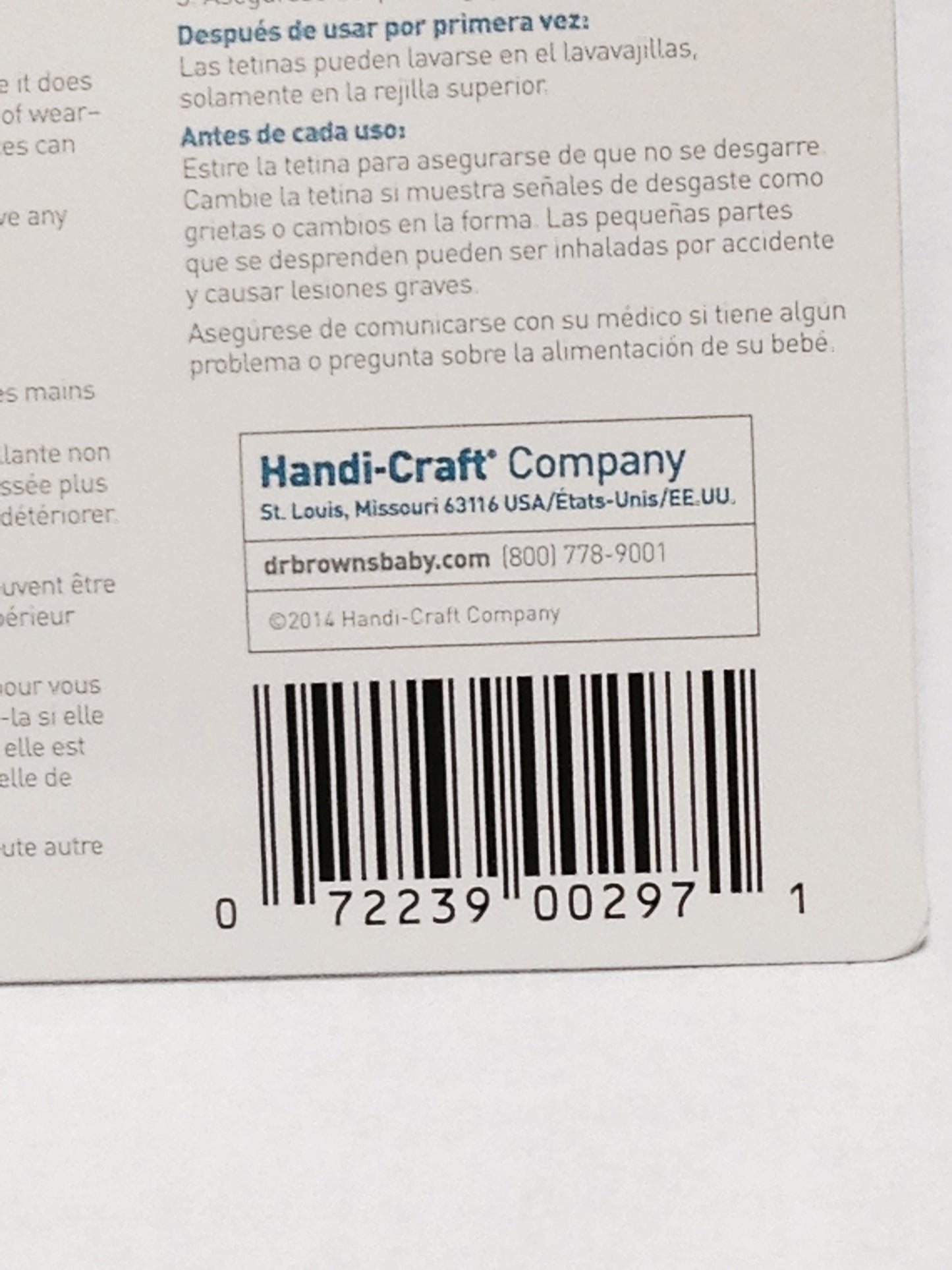 Chupete Standard Natural Flow Dr. Browns Preemie Paquete de 4