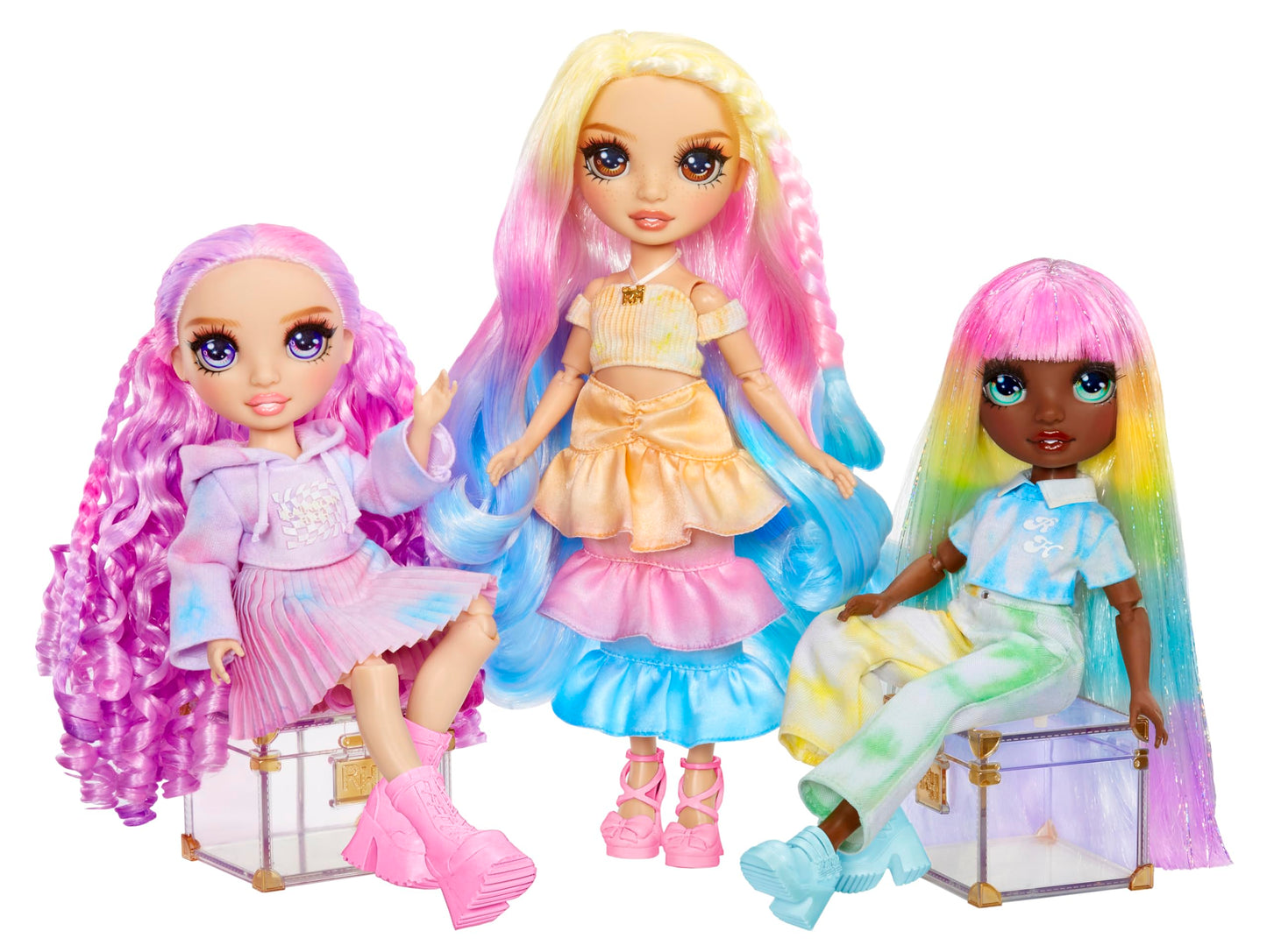 Muñeca Rainbow High Ojos Morados para Personalizar y Diseñar Ropa y Cabello para Mujer
