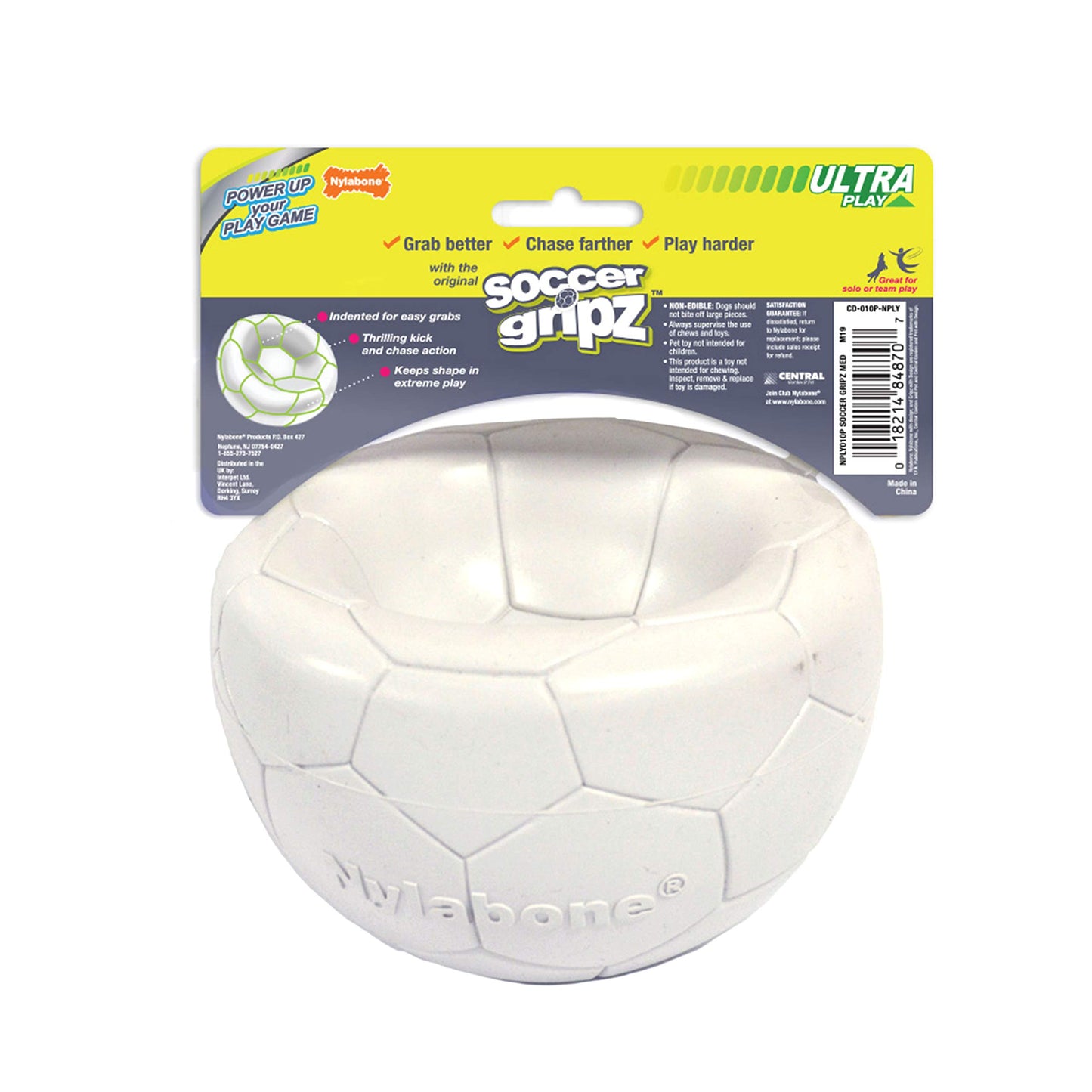 Nylabone Juguete Power Play Soccer Ball