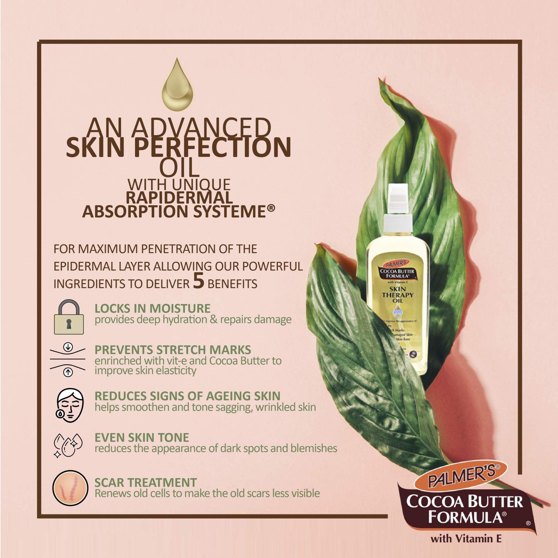 Palmer's Cocoa butter skin therapy oil