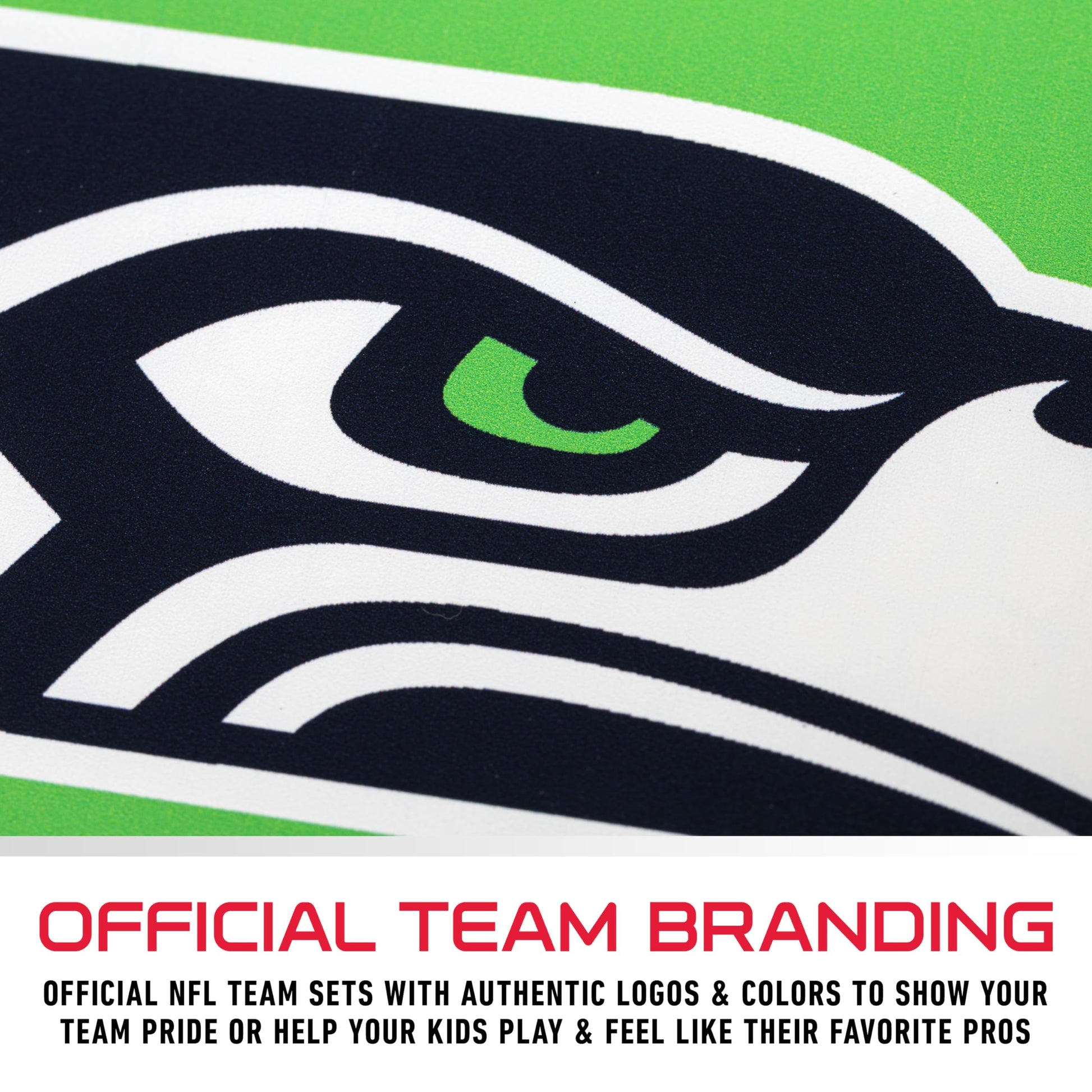Franklin Sports NFL Seattle Seahawks Pickleball Paddle – Pickleball X – Núcleo de Polipropileno, Logotipo del Equipo – Producto Oficial de la NFL