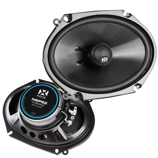 Altavoces Coaxiales NVX 2 Vías Seda Tweeters Cúpula para Coche