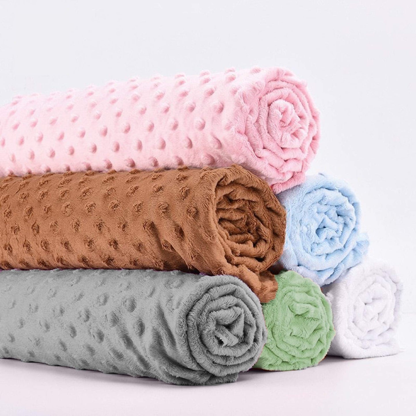 Funda de Cambiador Contorneada American Baby Company Gris de Chenilla con Lunares