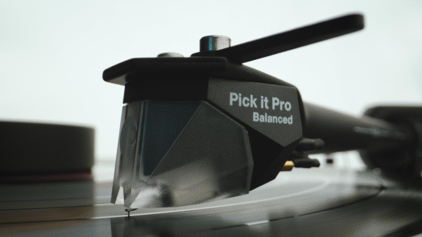 Pro-Ject XA B, Tocadiscos Acrílico Verdaderamente Balanceado con Sonido de Alta Gama, Brazo de Tono de Aluminio Premium de 10", Pick it Pro Balanced, Fabricado en Europa