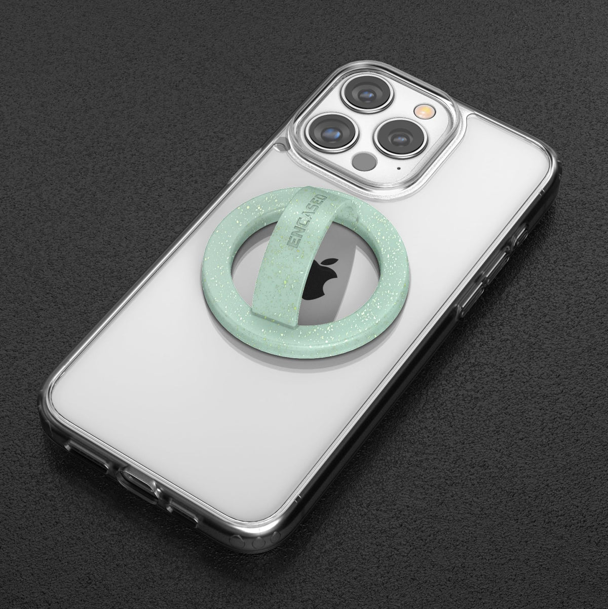 Soporte Magnético para Teléfono con Agarre de Bucle, iPhone, Brillo y Menta, Compatible con MagSafe