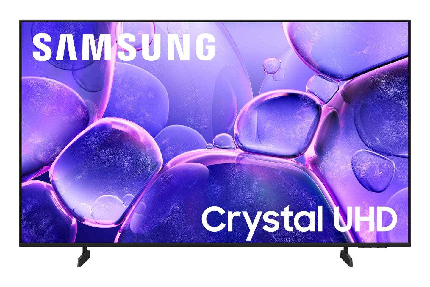 Samsung 43-Inch Class Crystal UHD U8000F 4K Smart TV (Modelo 2025) Contenido sin Fin, procesador de Vidrio 4K, diseño MetalStream, Knox Security, Alexa Incorporado