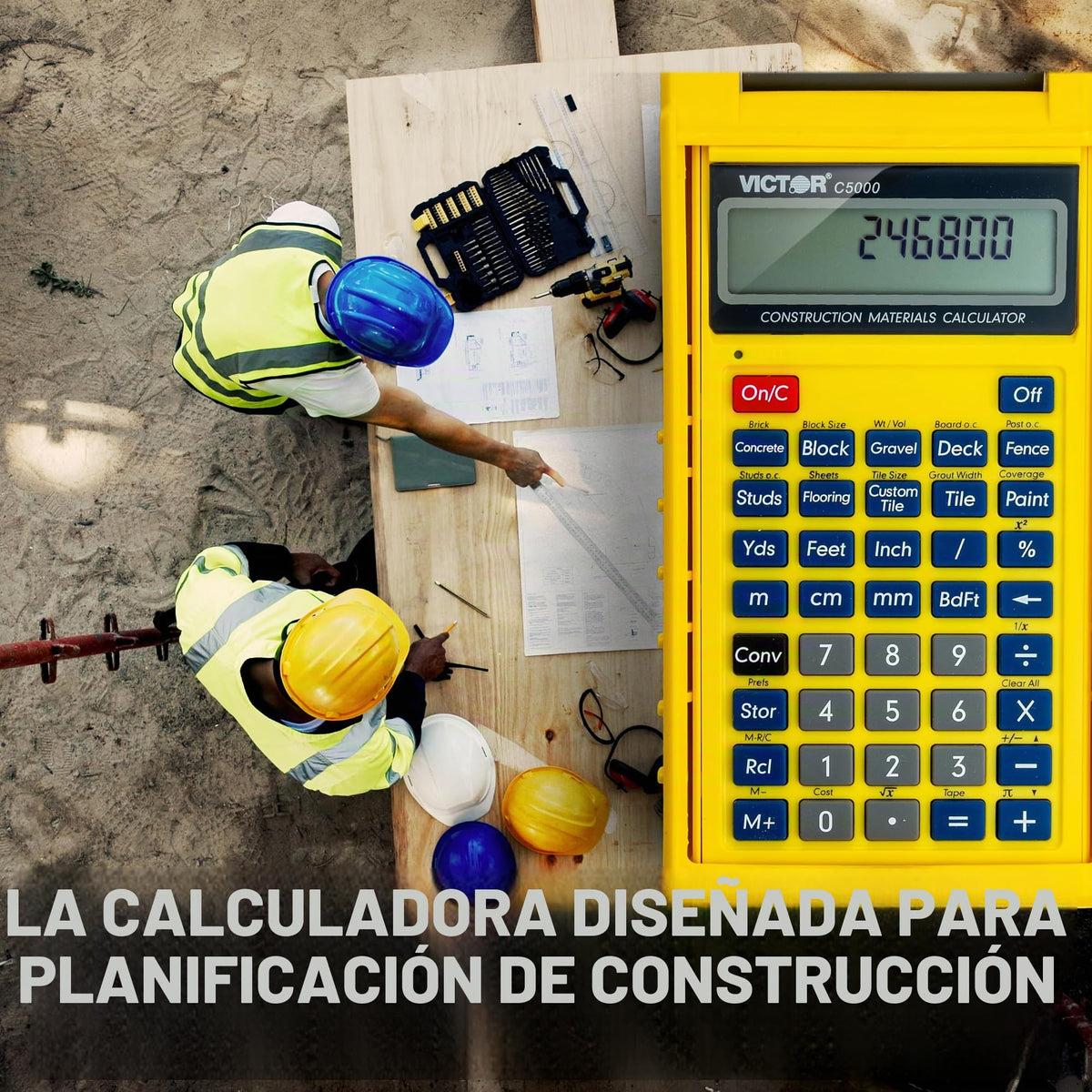 Calculadora de Materiales Victor C5000 Funda Protectora