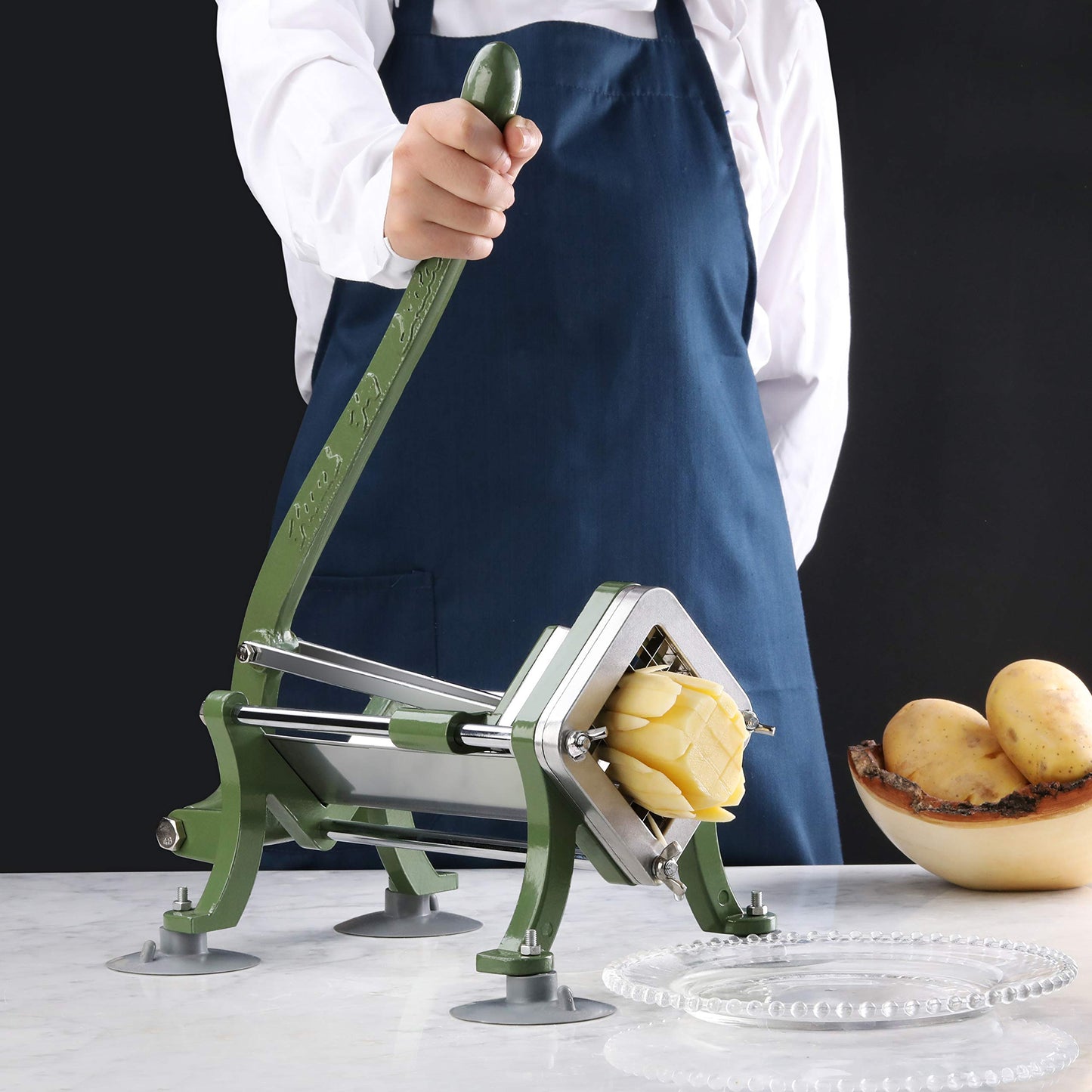 Cuchilla de Repuesto New Star Foodservice Metálica para Cortador de Freír Francés de 1,27 cm