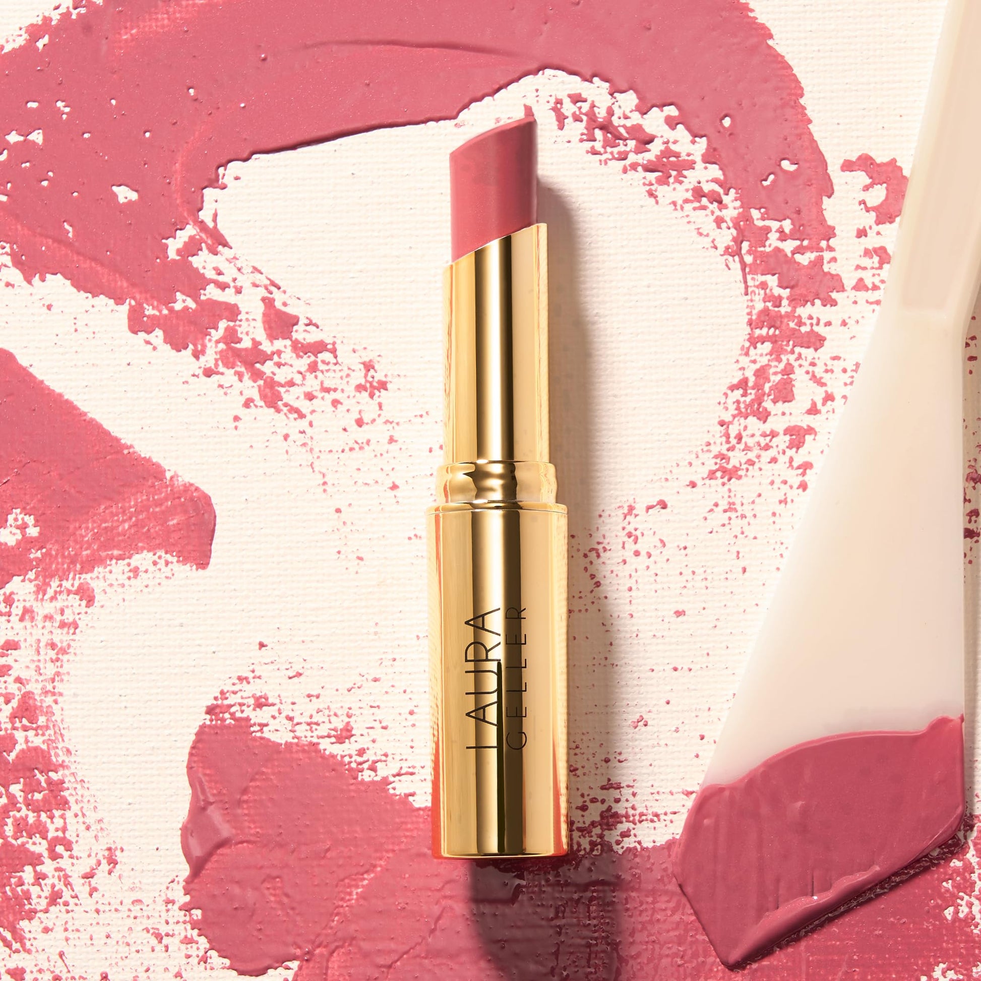 LAURA GELLER NEW YORK Bálsamo labial hidratante tintado Jelly Balm - In the Buff - Vitamina E hidratante - Acabado semibrillante
