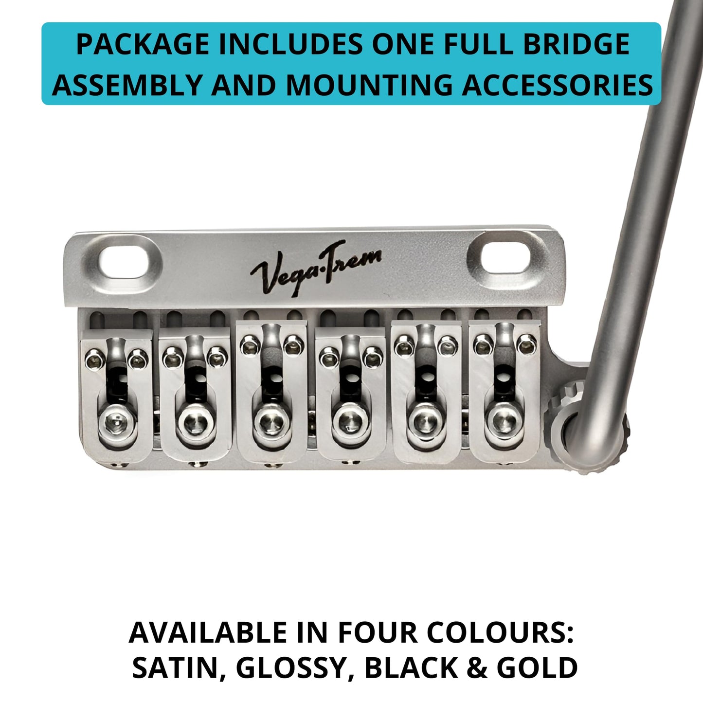 Vegatrem VT1 Ultra Trem Tremolo (Satin 2 Puntos)