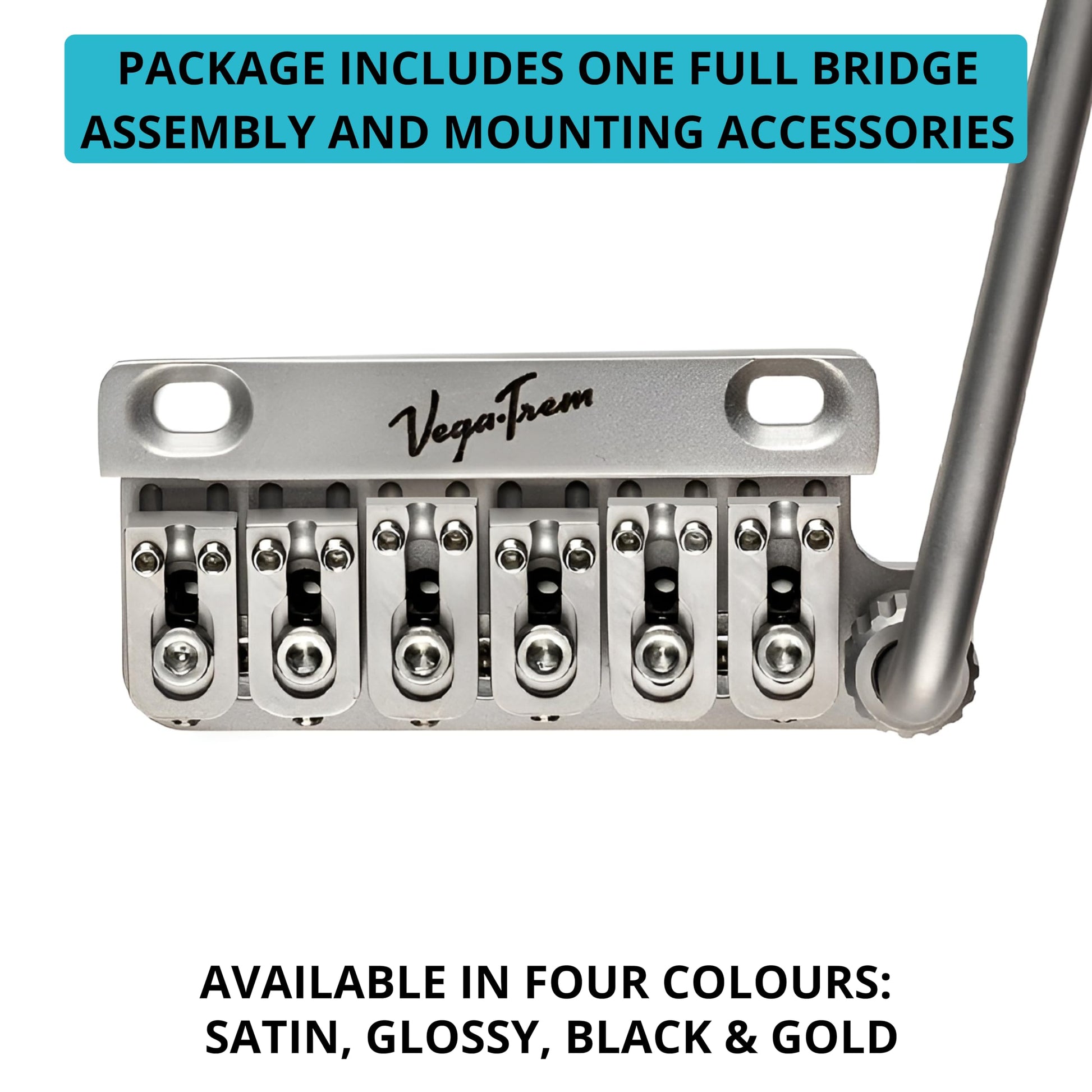 Vegatrem VT1 Ultra Trem Tremolo (Satin 2 Puntos)